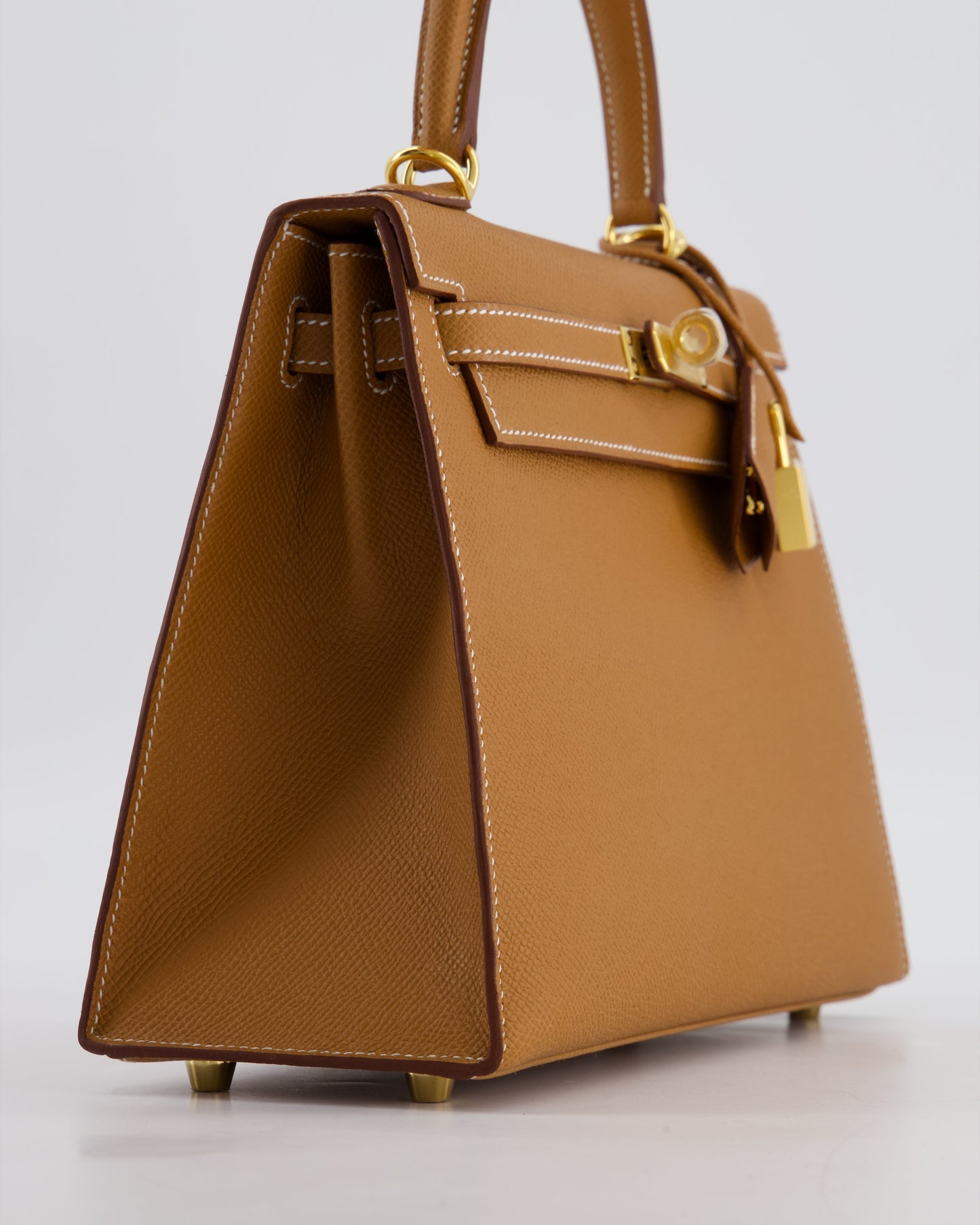 *HOLY GRAIL* Herm�s Kelly 25 Sellier Bag in Gold Epsom Leather with Gold Hardware