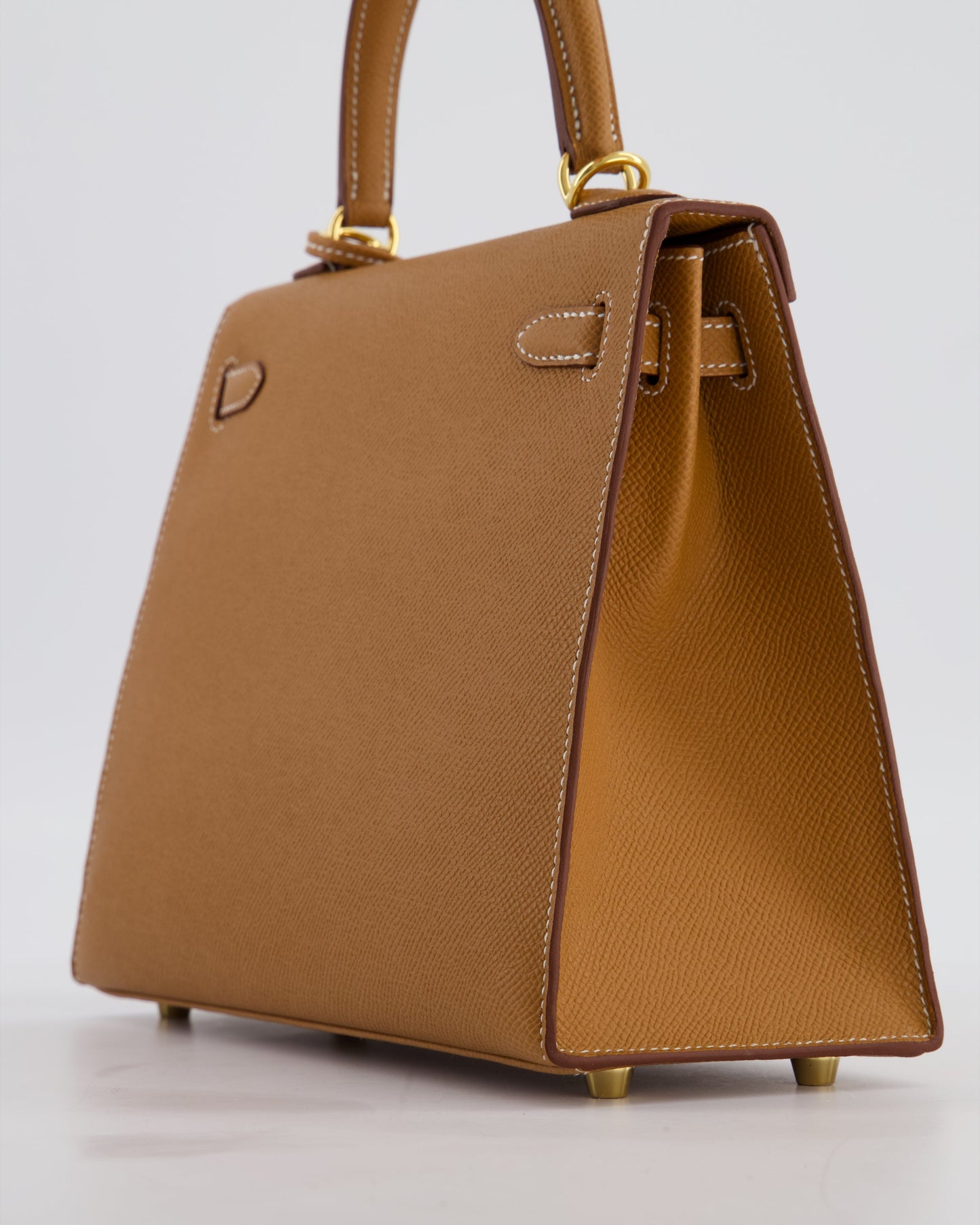 *HOLY GRAIL* Herm�s Kelly 25 Sellier Bag in Gold Epsom Leather with Gold Hardware