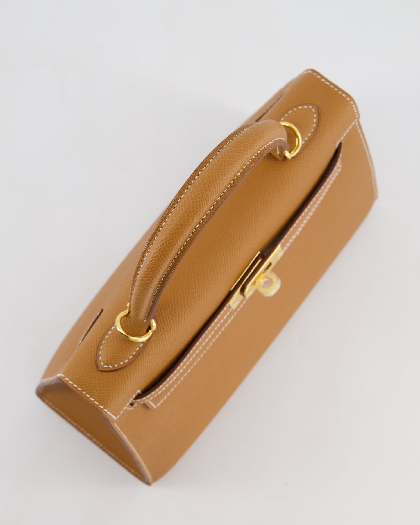 *HOLY GRAIL* Herm�s Kelly 25 Sellier Bag in Gold Epsom Leather with Gold Hardware