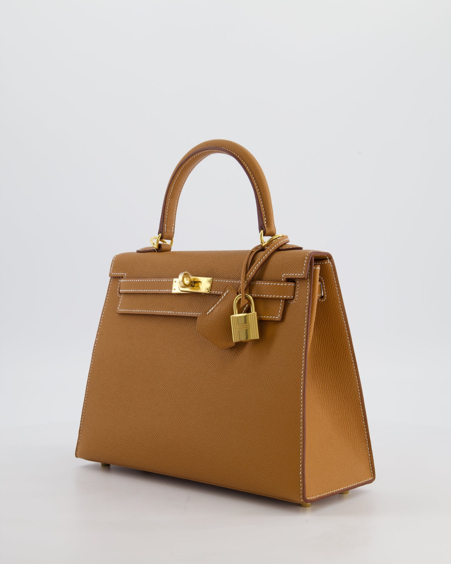 *HOLY GRAIL* Herm�s Kelly 25 Sellier Bag in Gold Epsom Leather with Gold Hardware