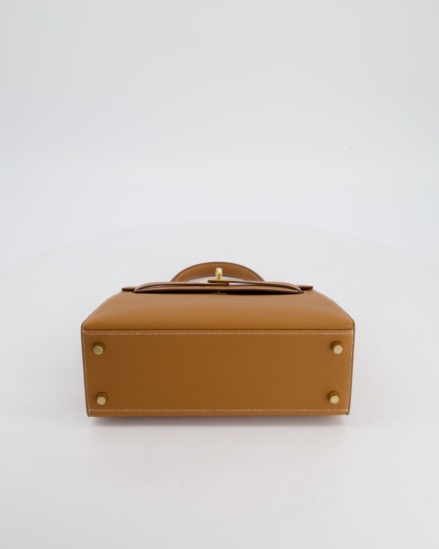 *HOLY GRAIL* Herm�s Kelly 25 Sellier Bag in Gold Epsom Leather with Gold Hardware