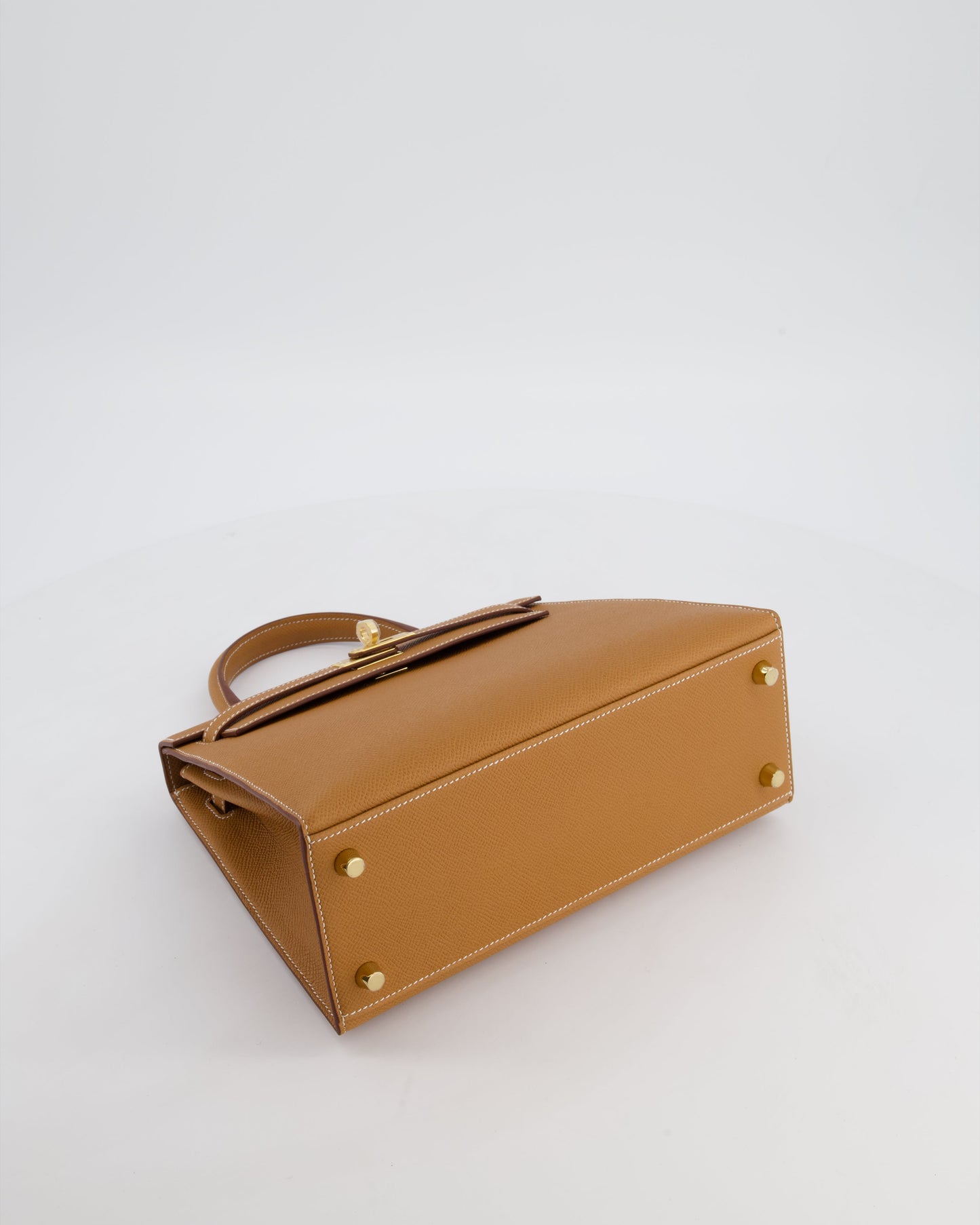 *HOLY GRAIL* Herm�s Kelly 25 Sellier Bag in Gold Epsom Leather with Gold Hardware
