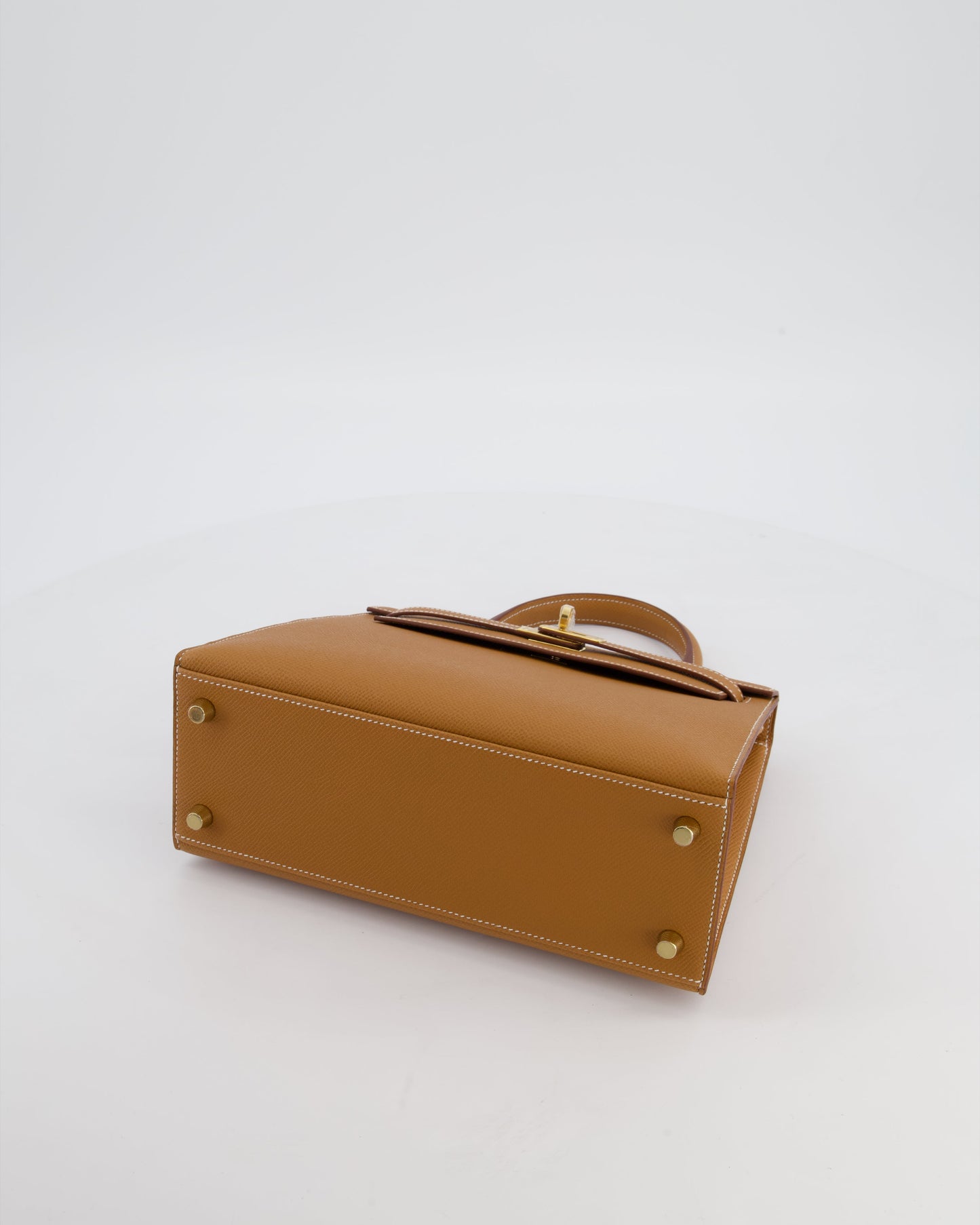 *HOLY GRAIL* Herm�s Kelly 25 Sellier Bag in Gold Epsom Leather with Gold Hardware