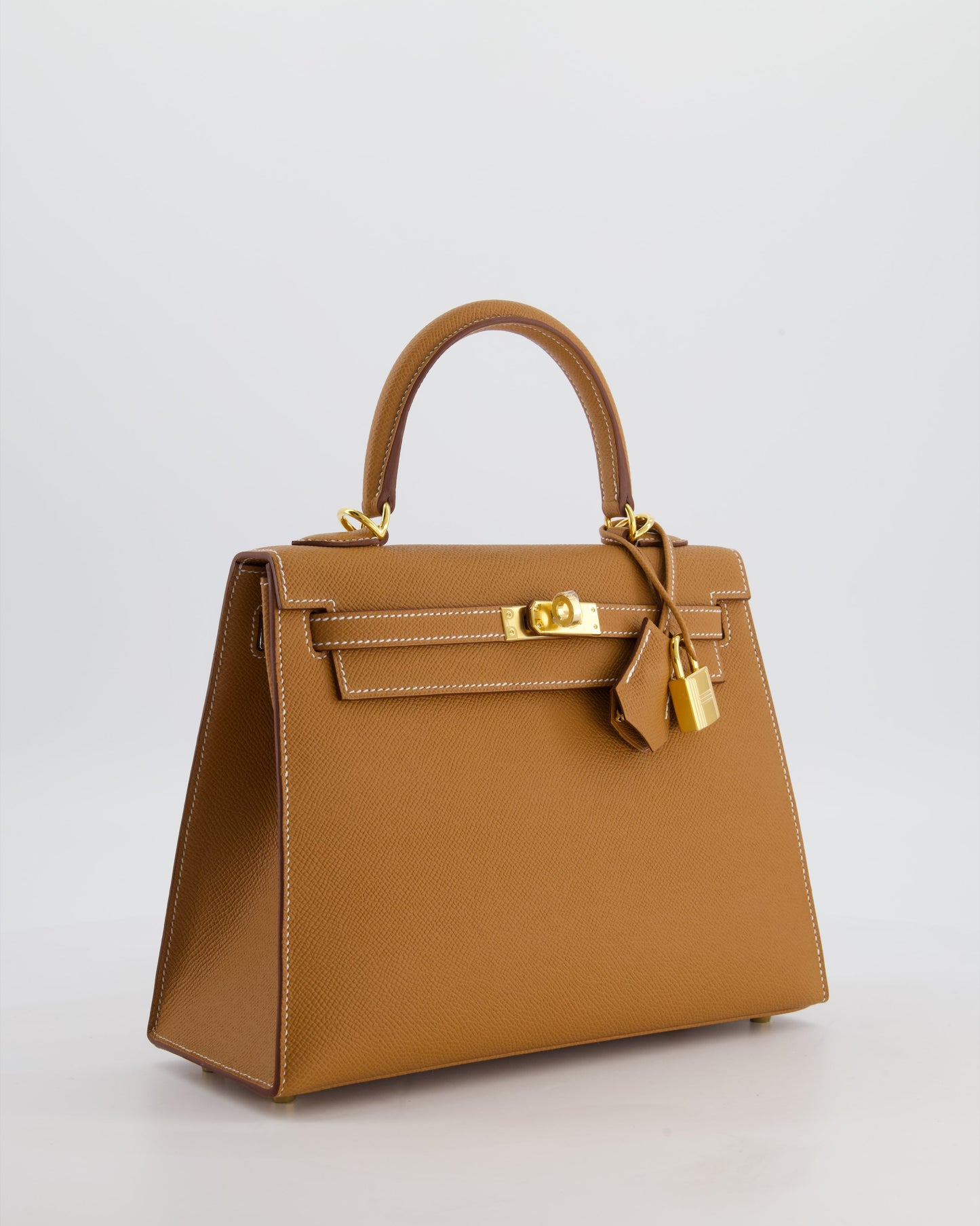 *HOLY GRAIL* Herm�s Kelly 25 Sellier Bag in Gold Epsom Leather with Gold Hardware