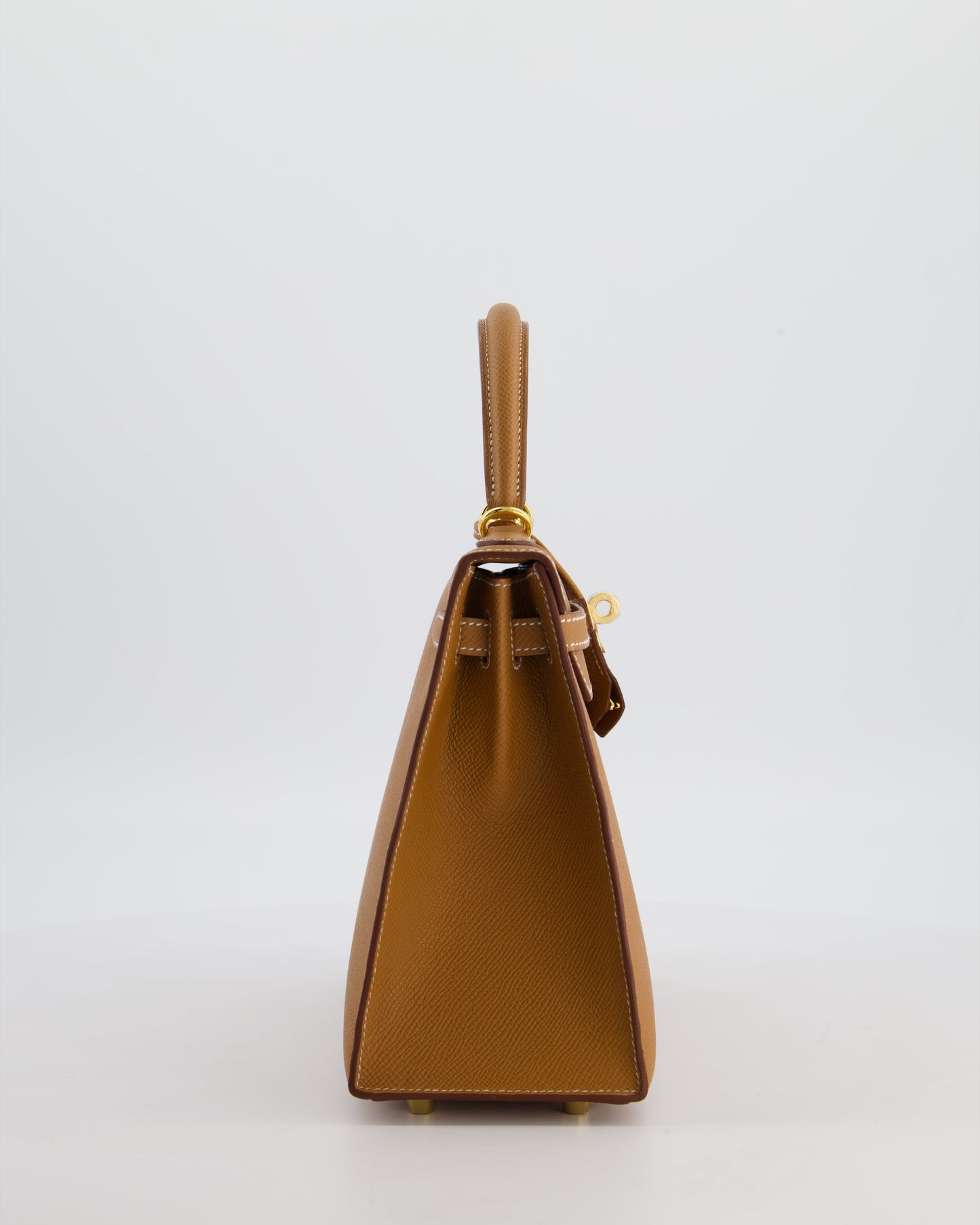 *HOLY GRAIL* Herm�s Kelly 25 Sellier Bag in Gold Epsom Leather with Gold Hardware