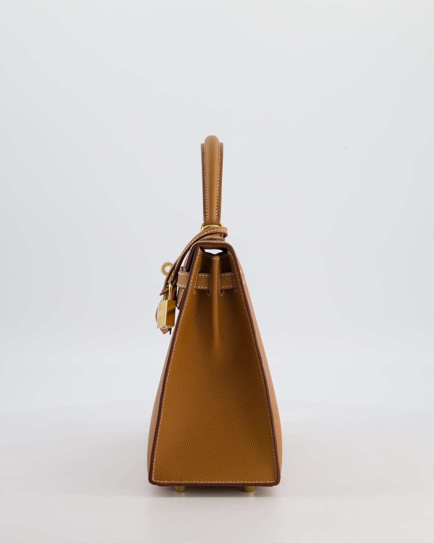 *HOLY GRAIL* Herm�s Kelly 25 Sellier Bag in Gold Epsom Leather with Gold Hardware