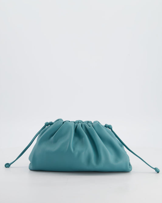 Bottega Veneta Light Blue Mini The Pouch Cross Body Bag