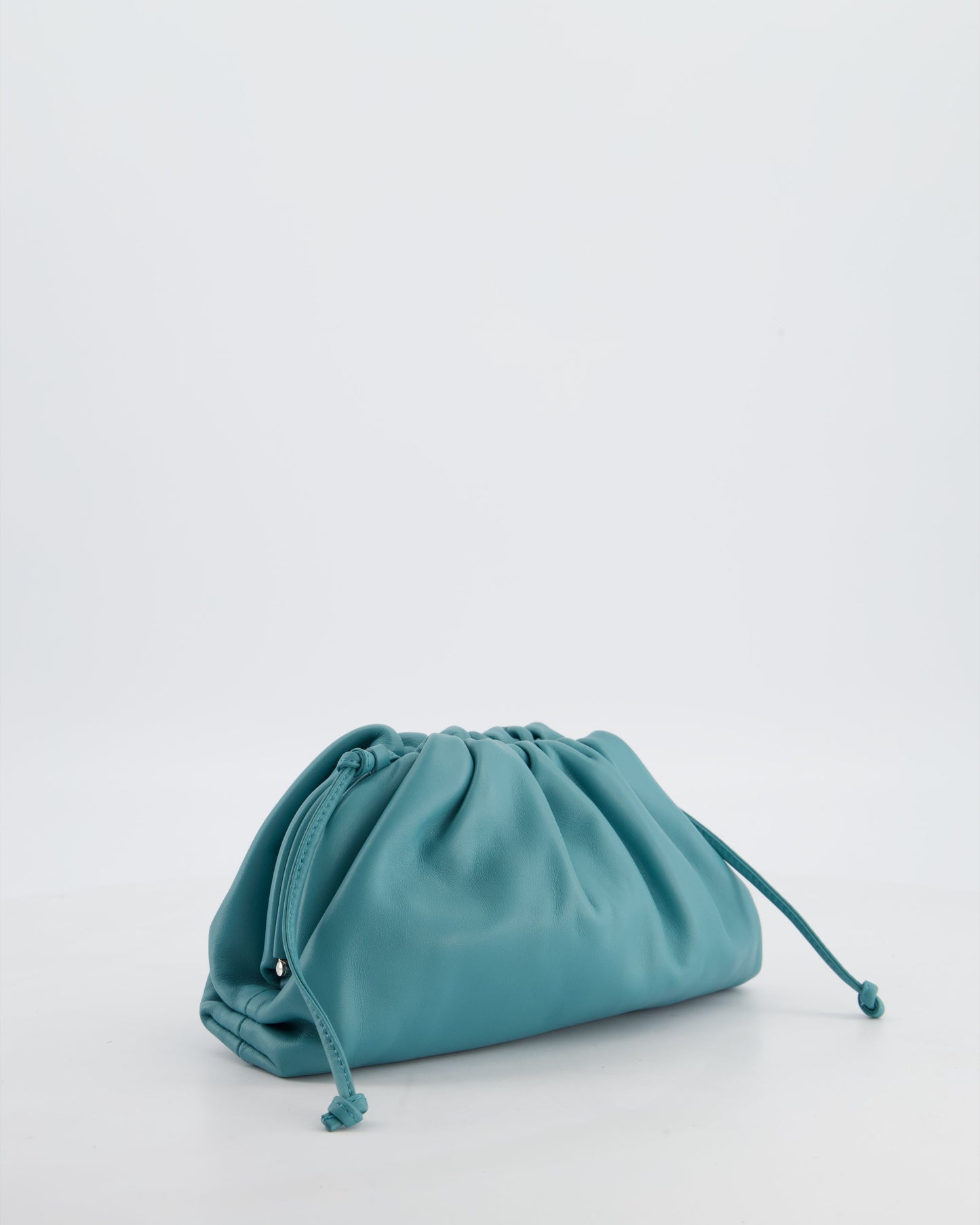 Bottega Veneta Light Blue Mini The Pouch Cross Body Bag