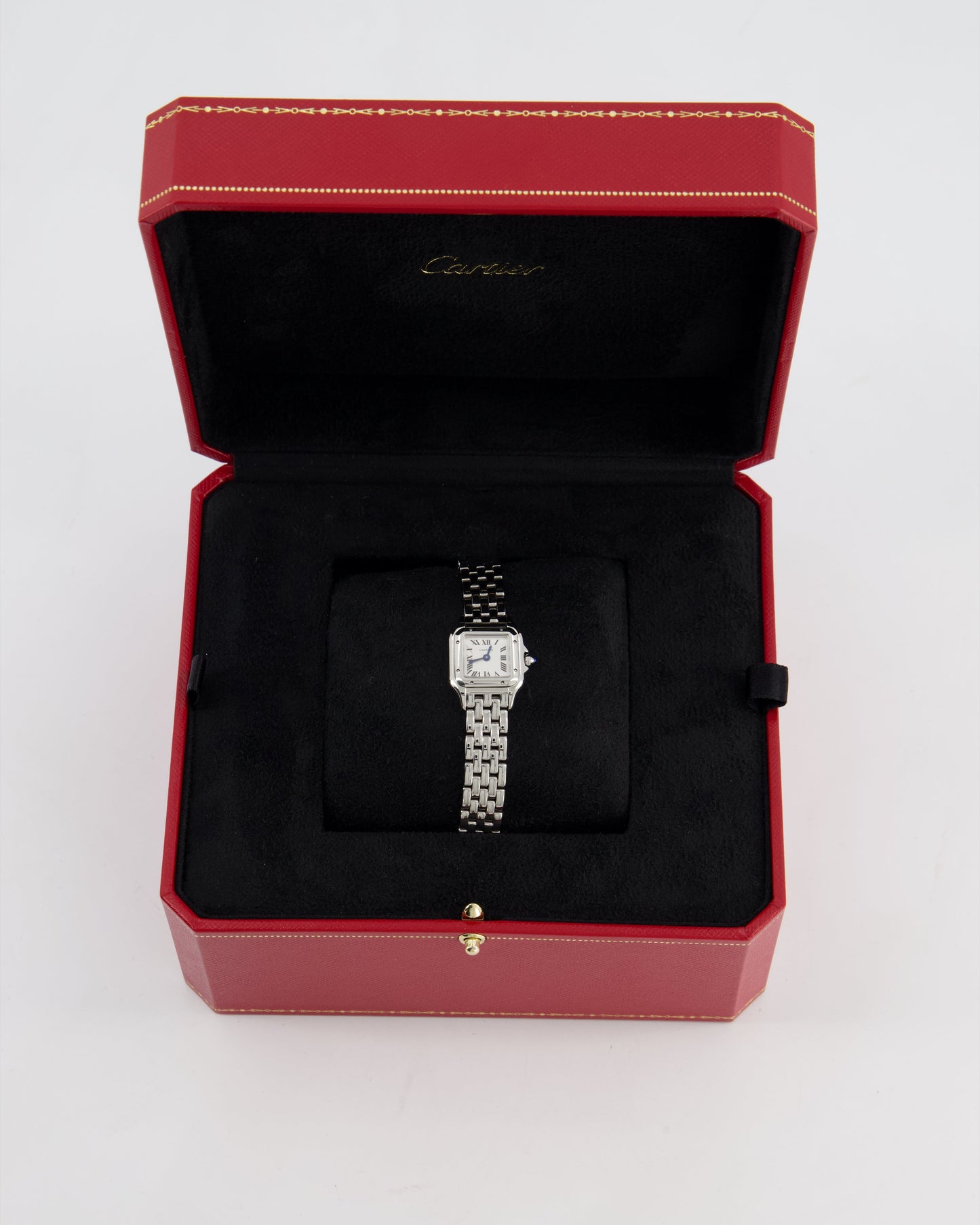 Cartier Panth�re Watch Mini Model Quartz Movement Steel