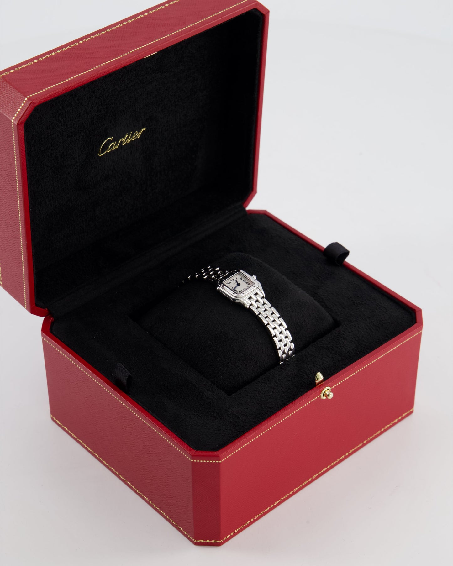 Cartier Panth�re Watch Mini Model Quartz Movement Steel