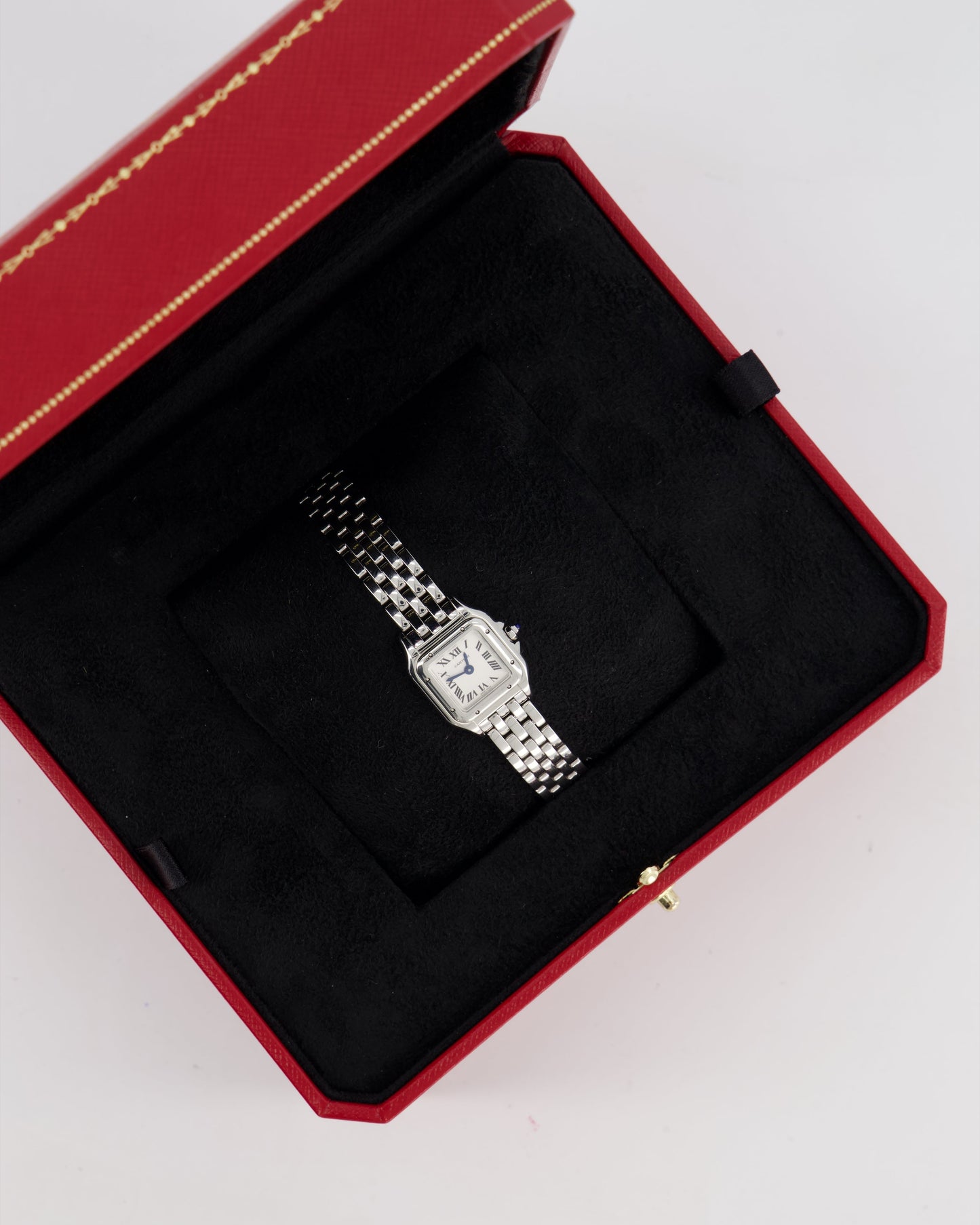 Cartier Panth�re Watch Mini Model Quartz Movement Steel