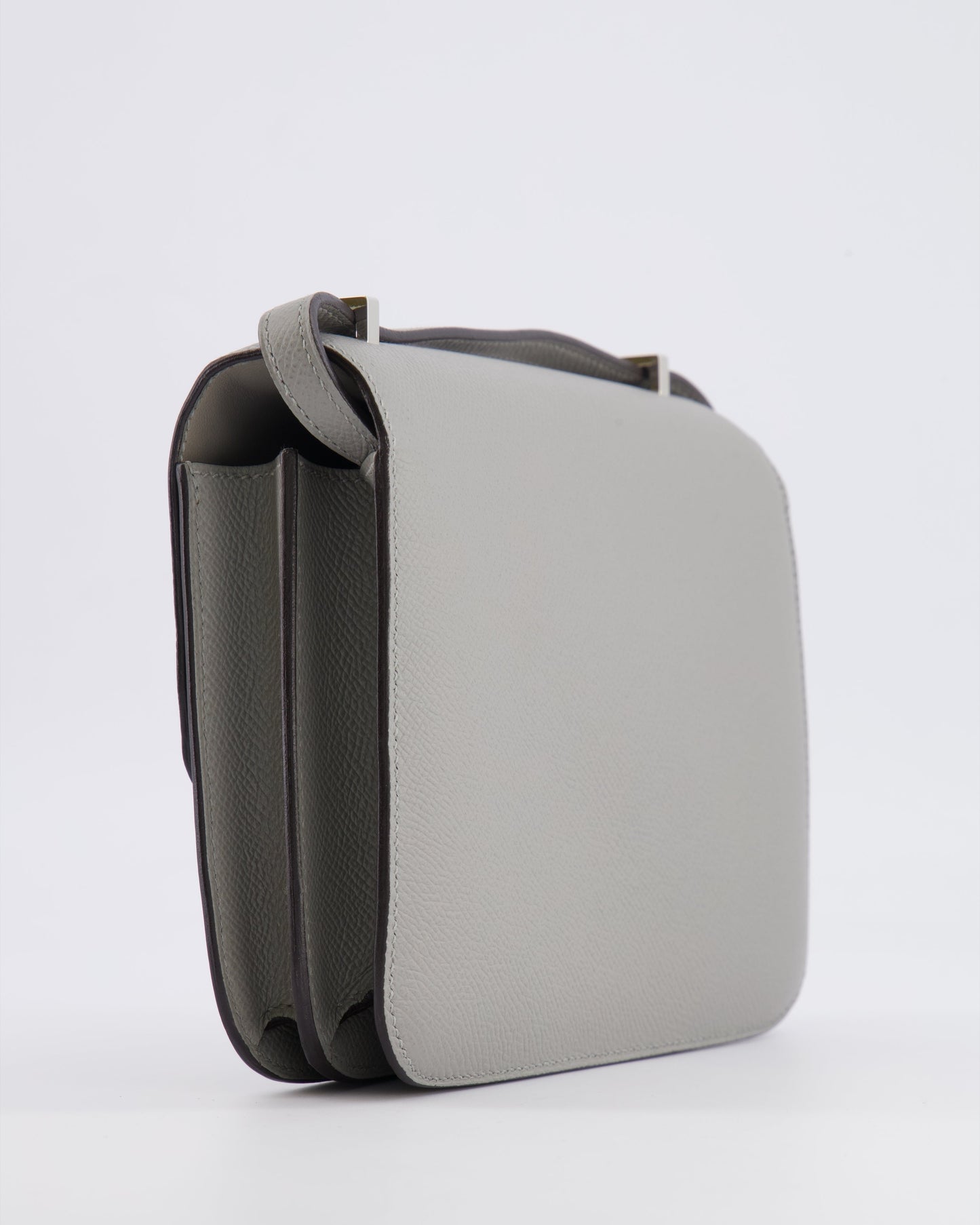 Hermès Constance 18 Bag in Gris Mouette Epsom Leather with Palladium Hardware
