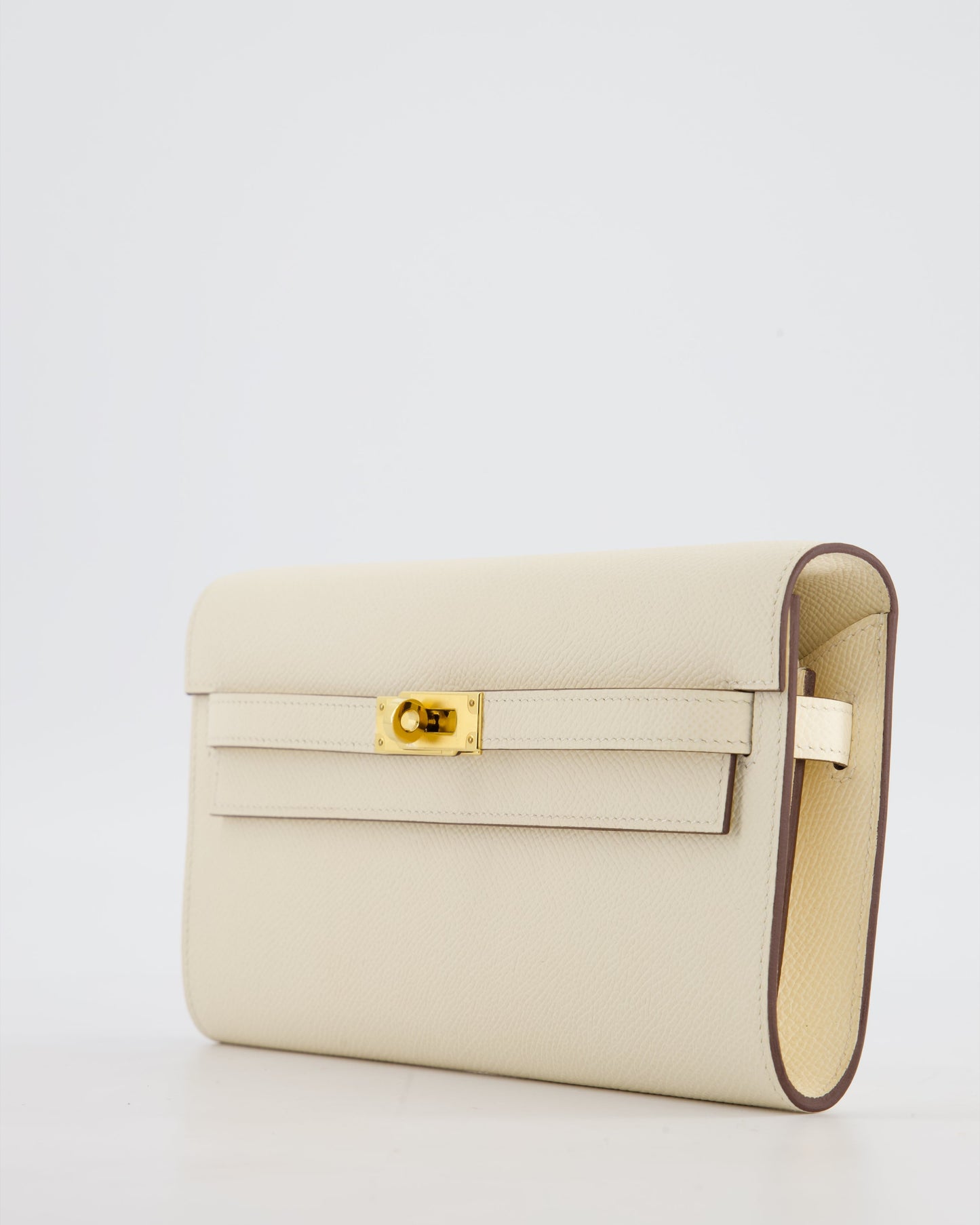 Herm�s Kelly To Go Bag in Nata Epsom Leather with Gold Hardware