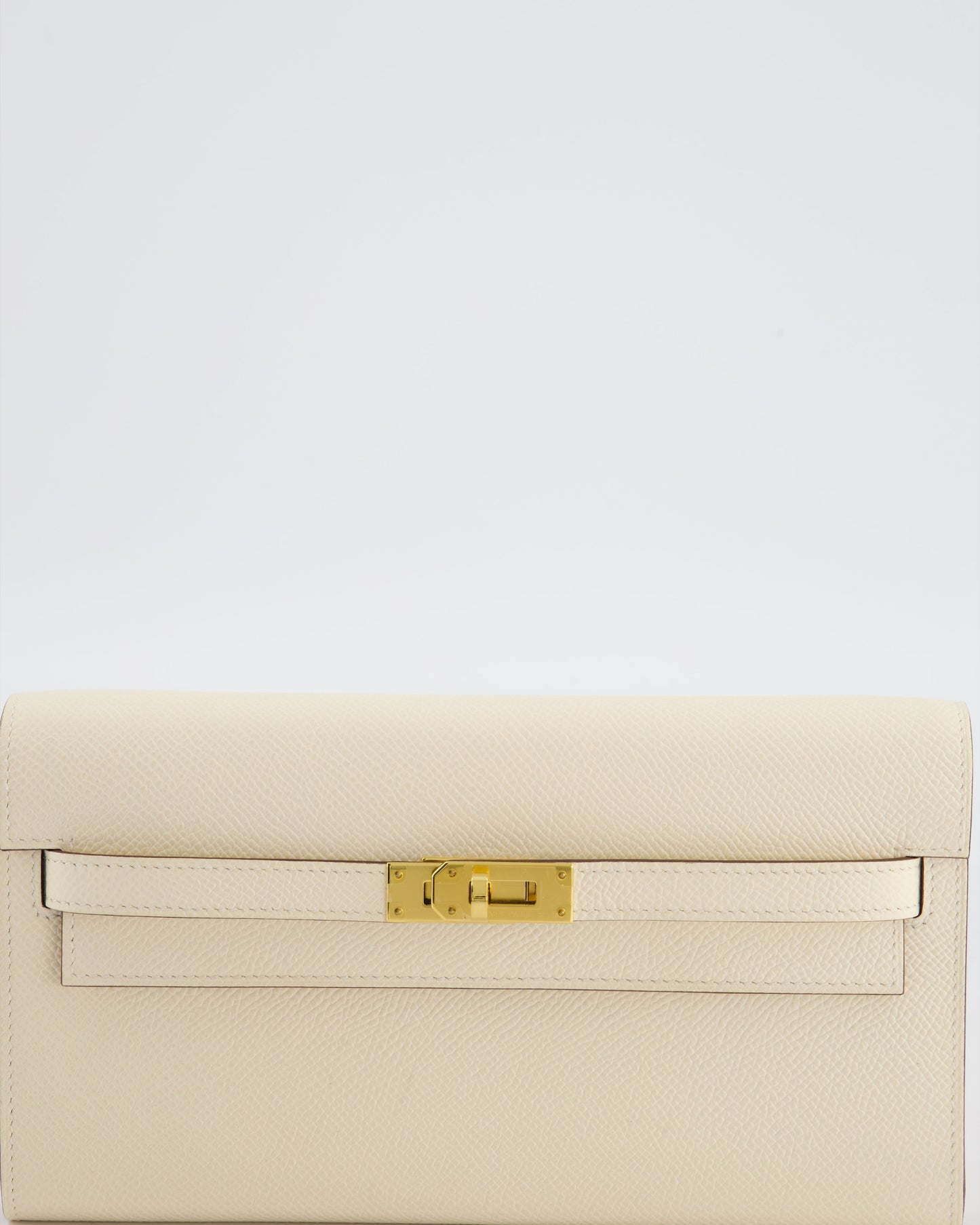 Herm�s Kelly To Go Bag in Nata Epsom Leather with Gold Hardware