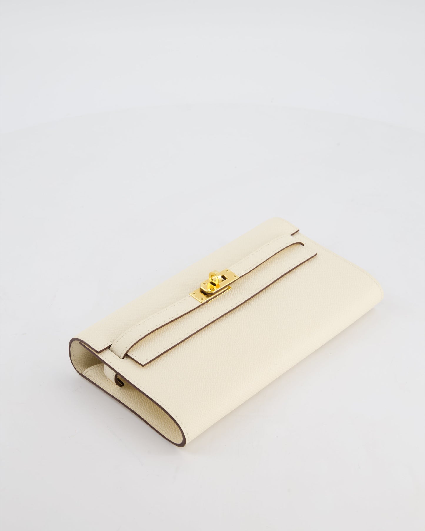 Herm�s Kelly To Go Bag in Nata Epsom Leather with Gold Hardware