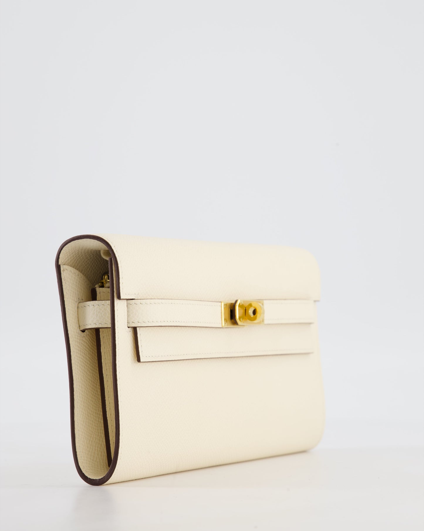 Herm�s Kelly To Go Bag in Nata Epsom Leather with Gold Hardware