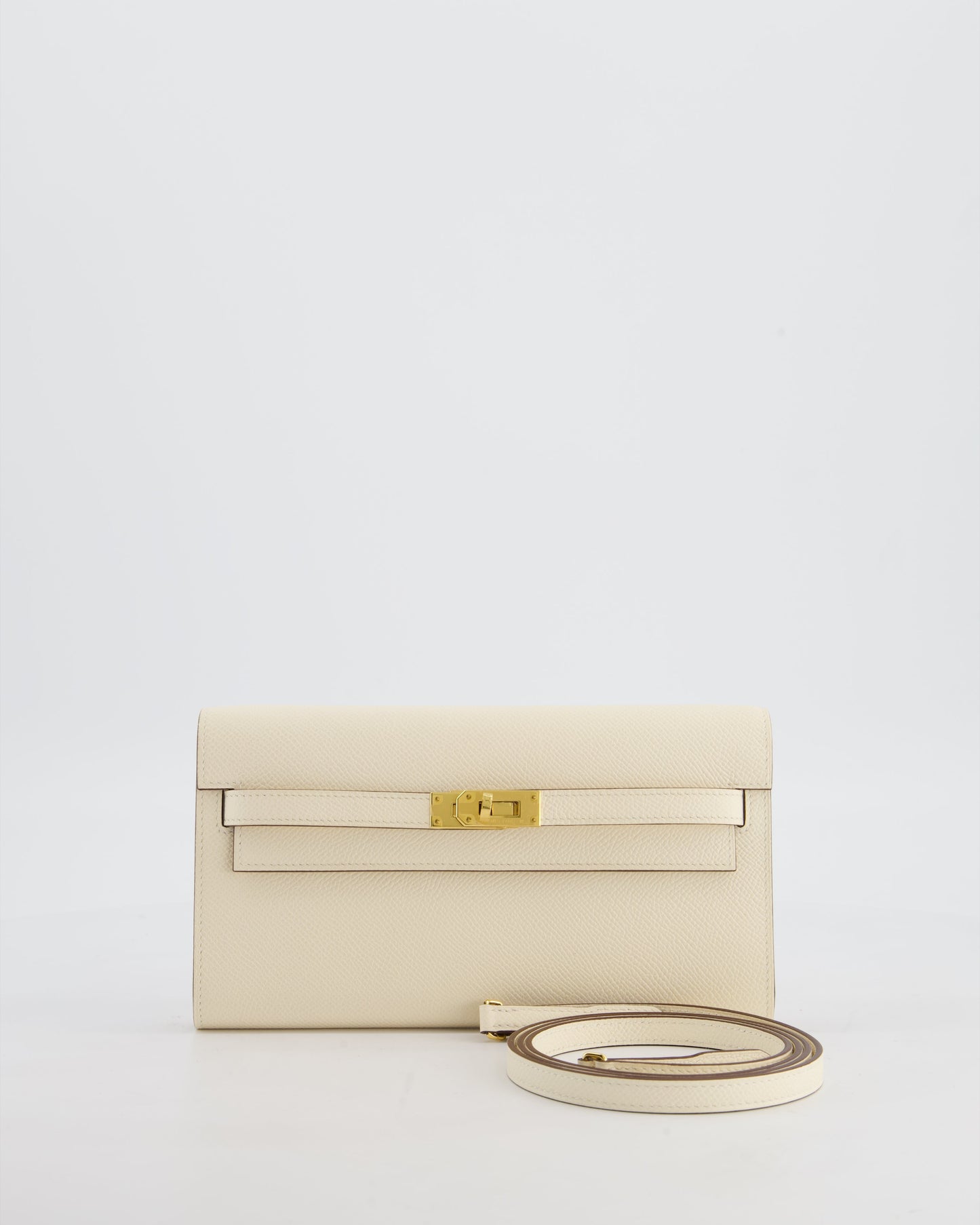 Herm�s Kelly To Go Bag in Nata Epsom Leather with Gold Hardware