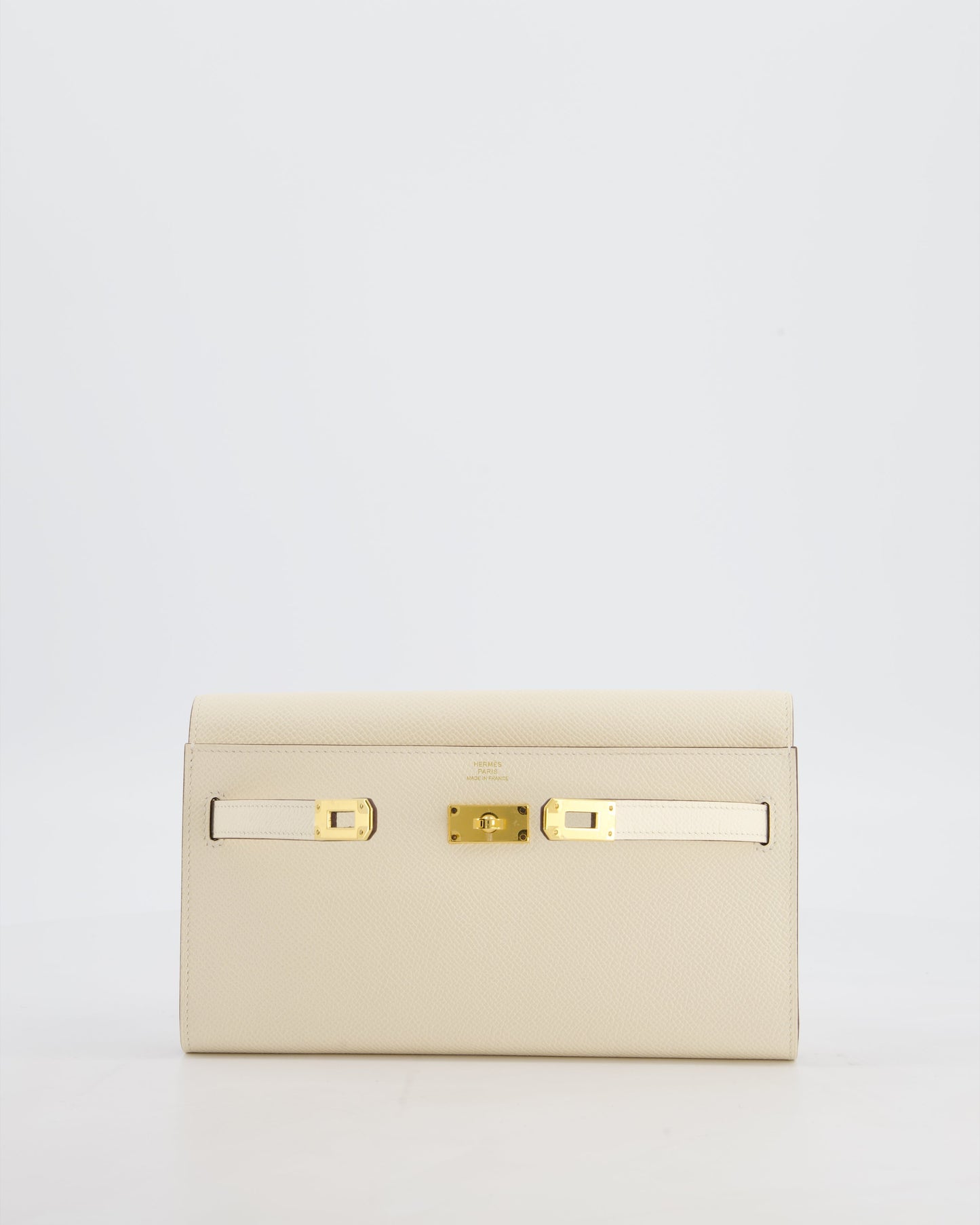 Herm�s Kelly To Go Bag in Nata Epsom Leather with Gold Hardware