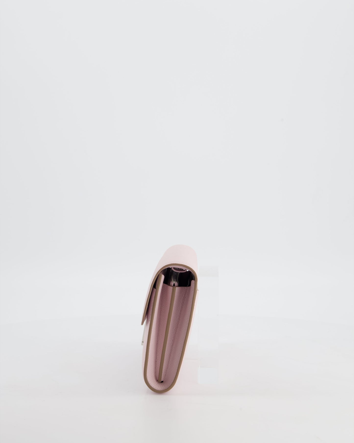 Hermès Constance To Go Bag in Mauve Pale Epsom Leather with Palladium Laque Hardware