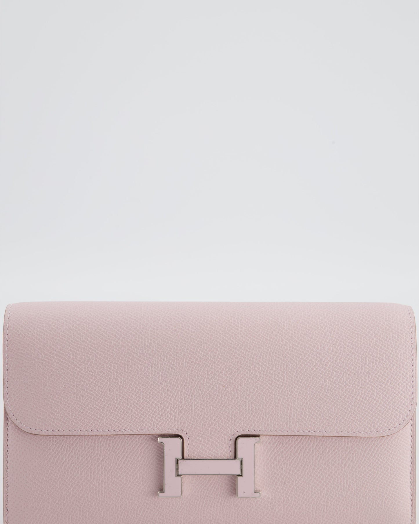 Hermès Constance To Go Bag in Mauve Pale Epsom Leather with Palladium Laque Hardware