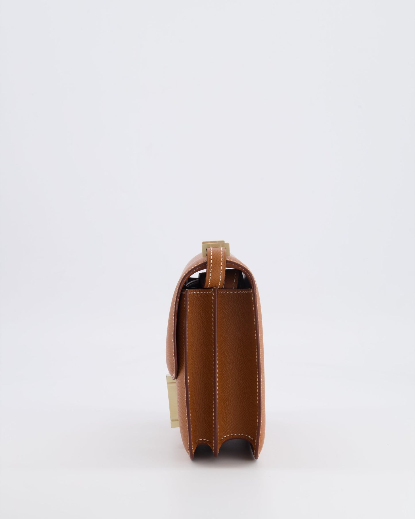 *RARE* Hermès Constance III 18 Miroir Bag in Gold Epsom Leather with Brushed Permabrass Hardware