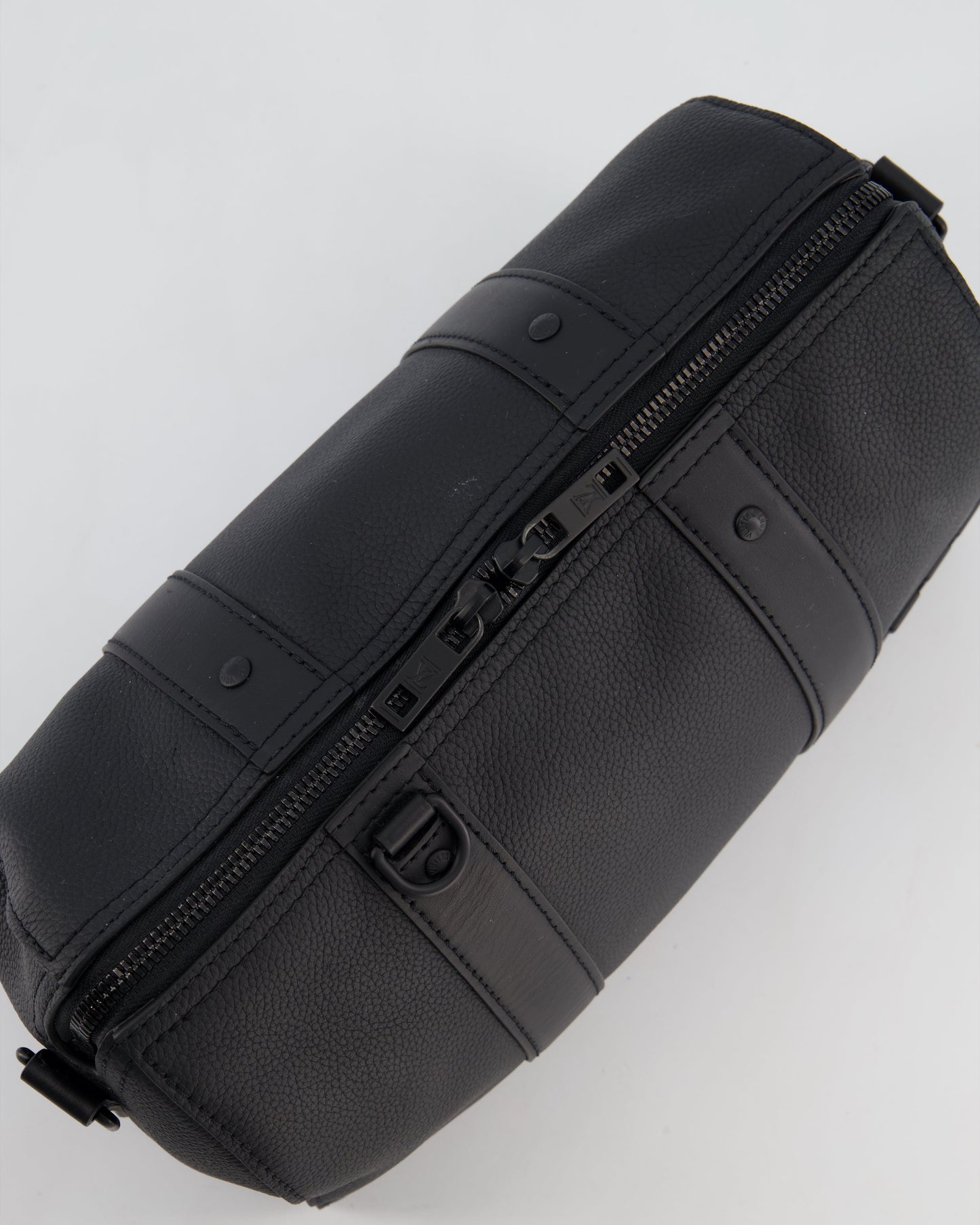 *FIRE PRICE* Louis Vuitton Aerogram City Keepall Shoulder Bag in Black Grained Leather