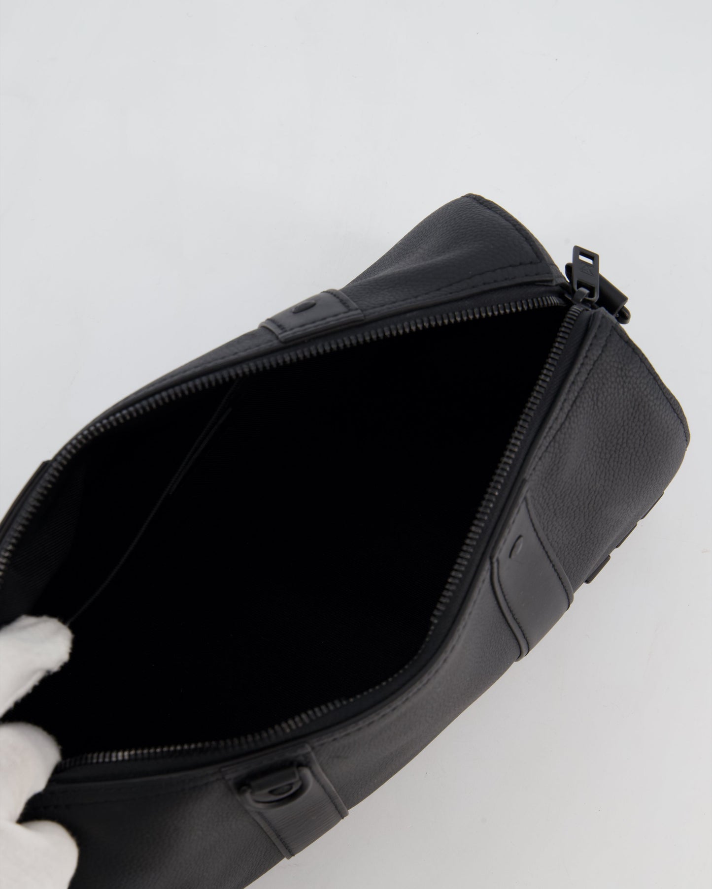 *FIRE PRICE* Louis Vuitton Aerogram City Keepall Shoulder Bag in Black Grained Leather