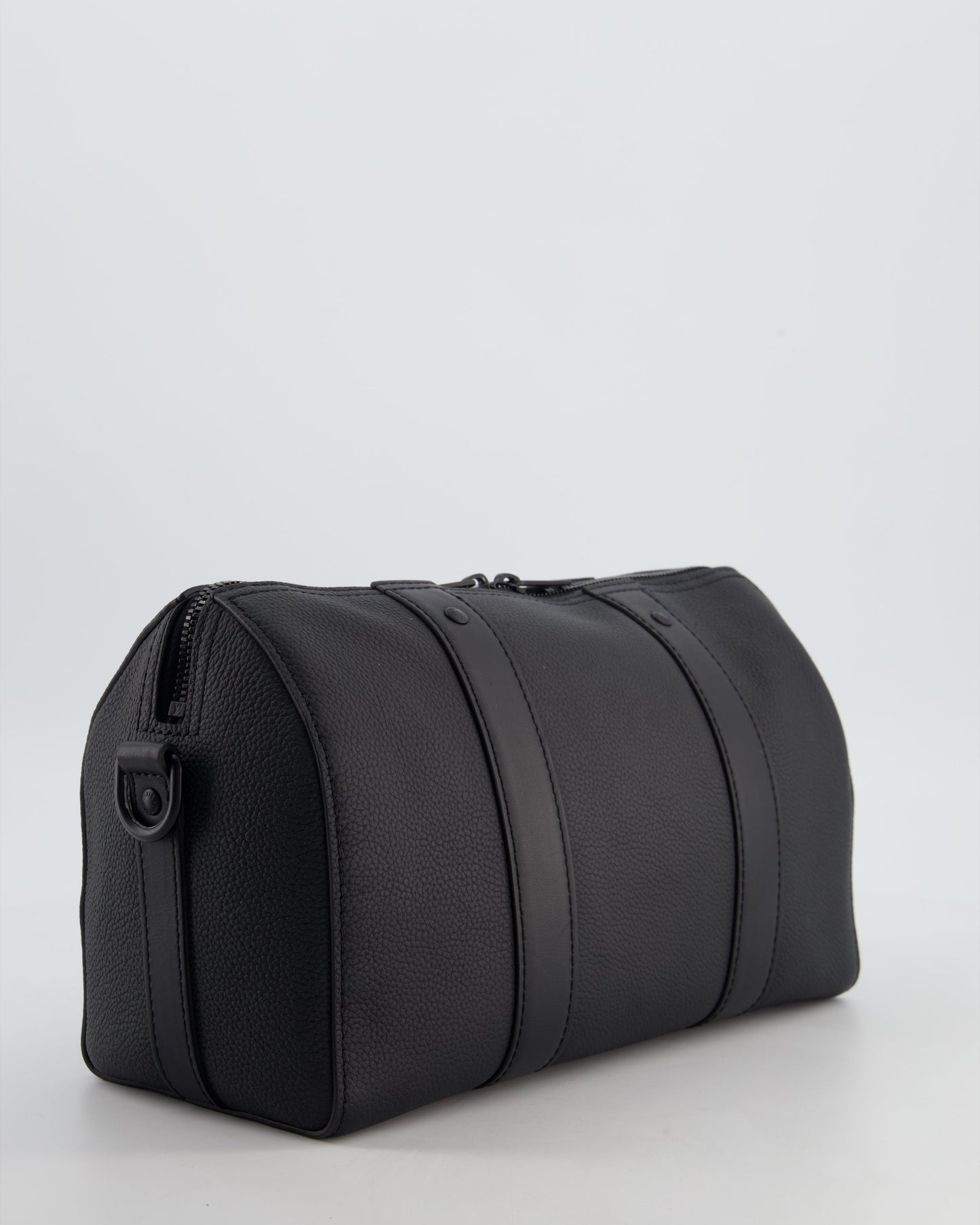 *FIRE PRICE* Louis Vuitton Aerogram City Keepall Shoulder Bag in Black Grained Leather