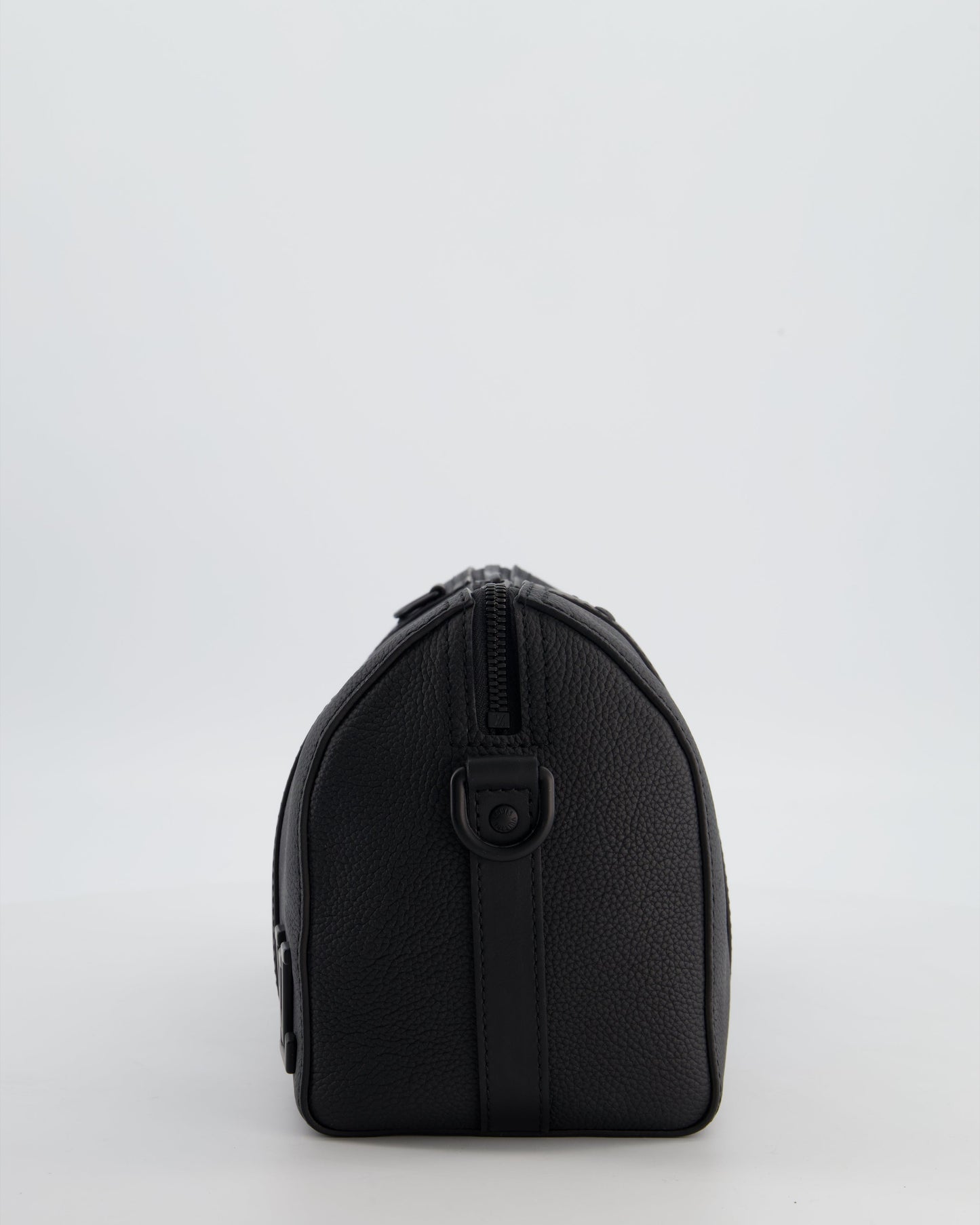 *FIRE PRICE* Louis Vuitton Aerogram City Keepall Shoulder Bag in Black Grained Leather