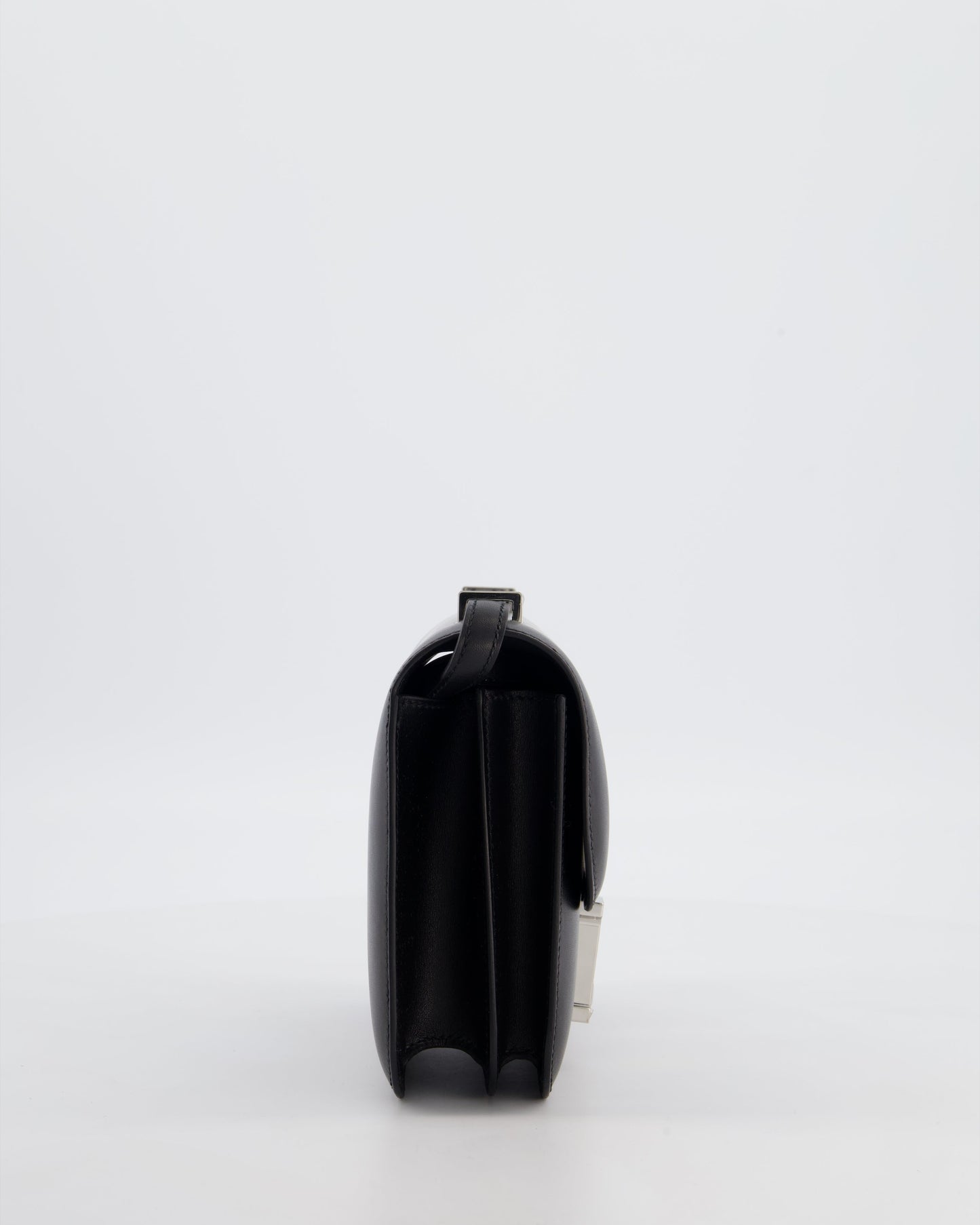 *RARE* Hermès Constance III 18 Miroir Bag in Noir Evercalf Leather with Palladium Hardware