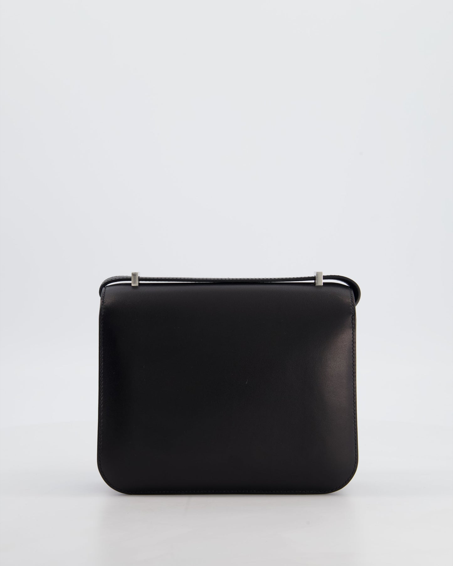 *RARE* Hermès Constance III 18 Miroir Bag in Noir Evercalf Leather with Palladium Hardware