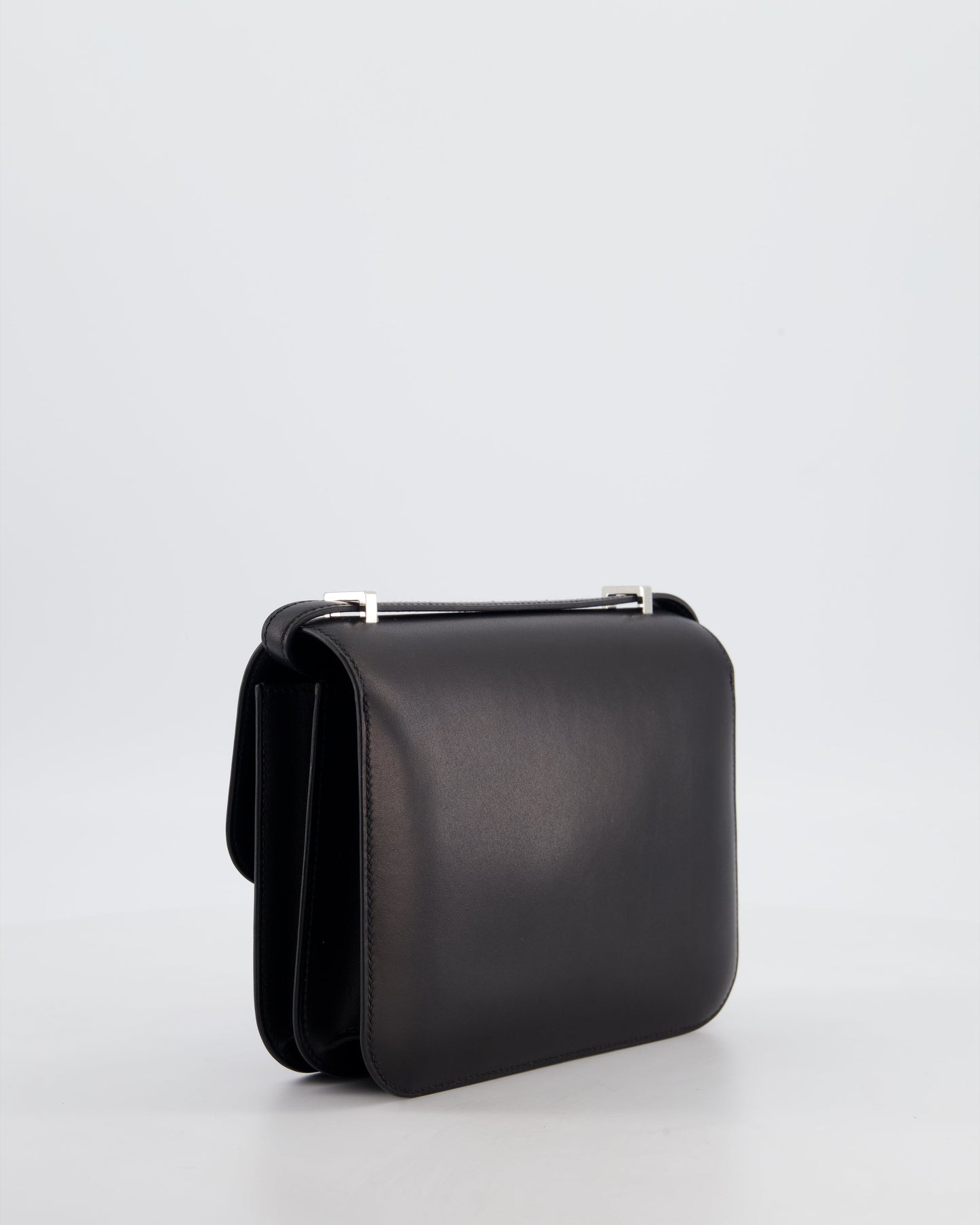 *RARE* Hermès Constance III 18 Miroir Bag in Noir Evercalf Leather with Palladium Hardware