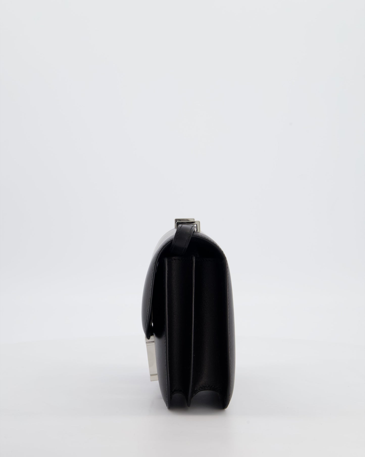 *RARE* Hermès Constance III 18 Miroir Bag in Noir Evercalf Leather with Palladium Hardware