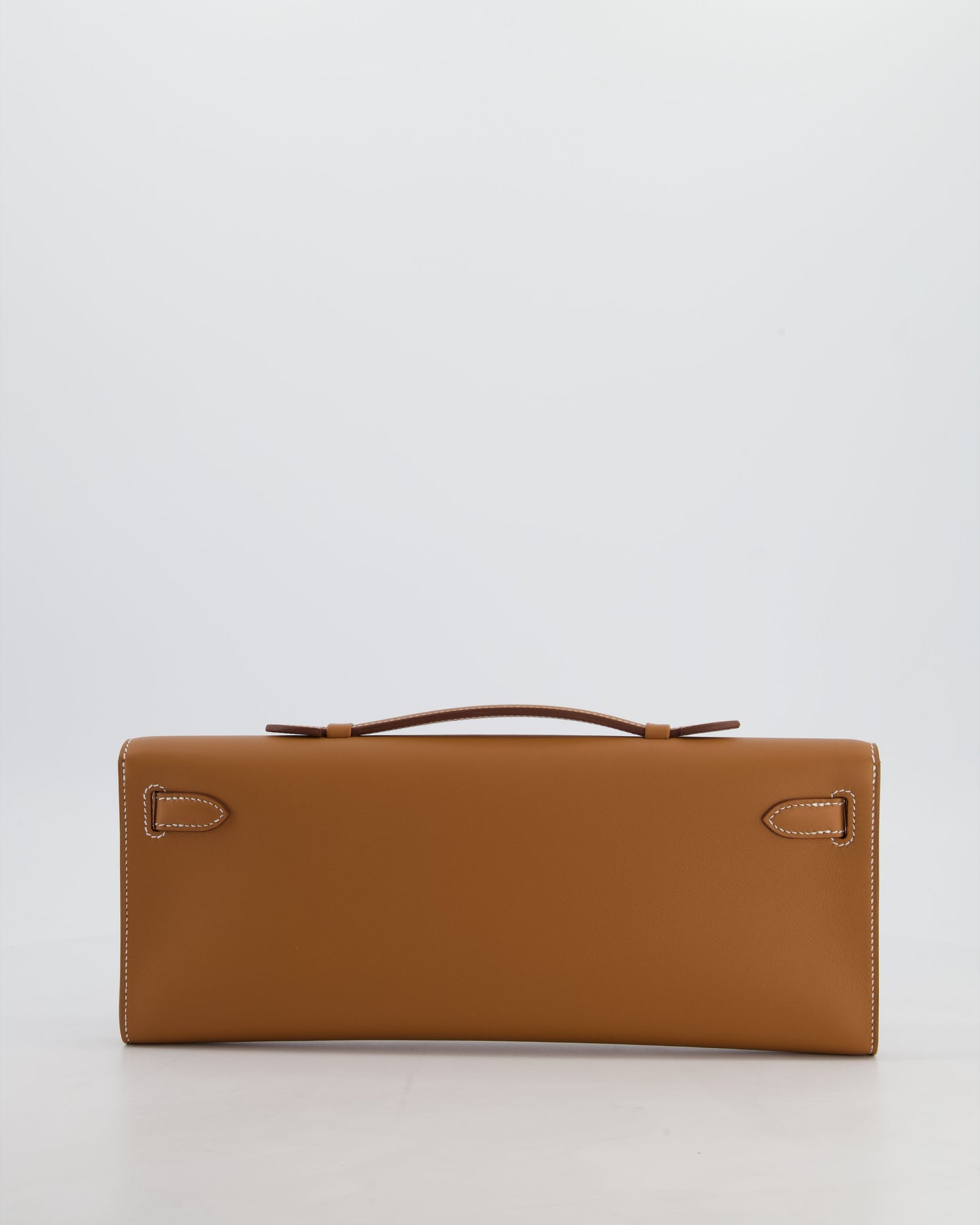 *HOT & RARE* Herm�s Kelly Cut Bag in Gold Swift Leather with Palladium Hardware