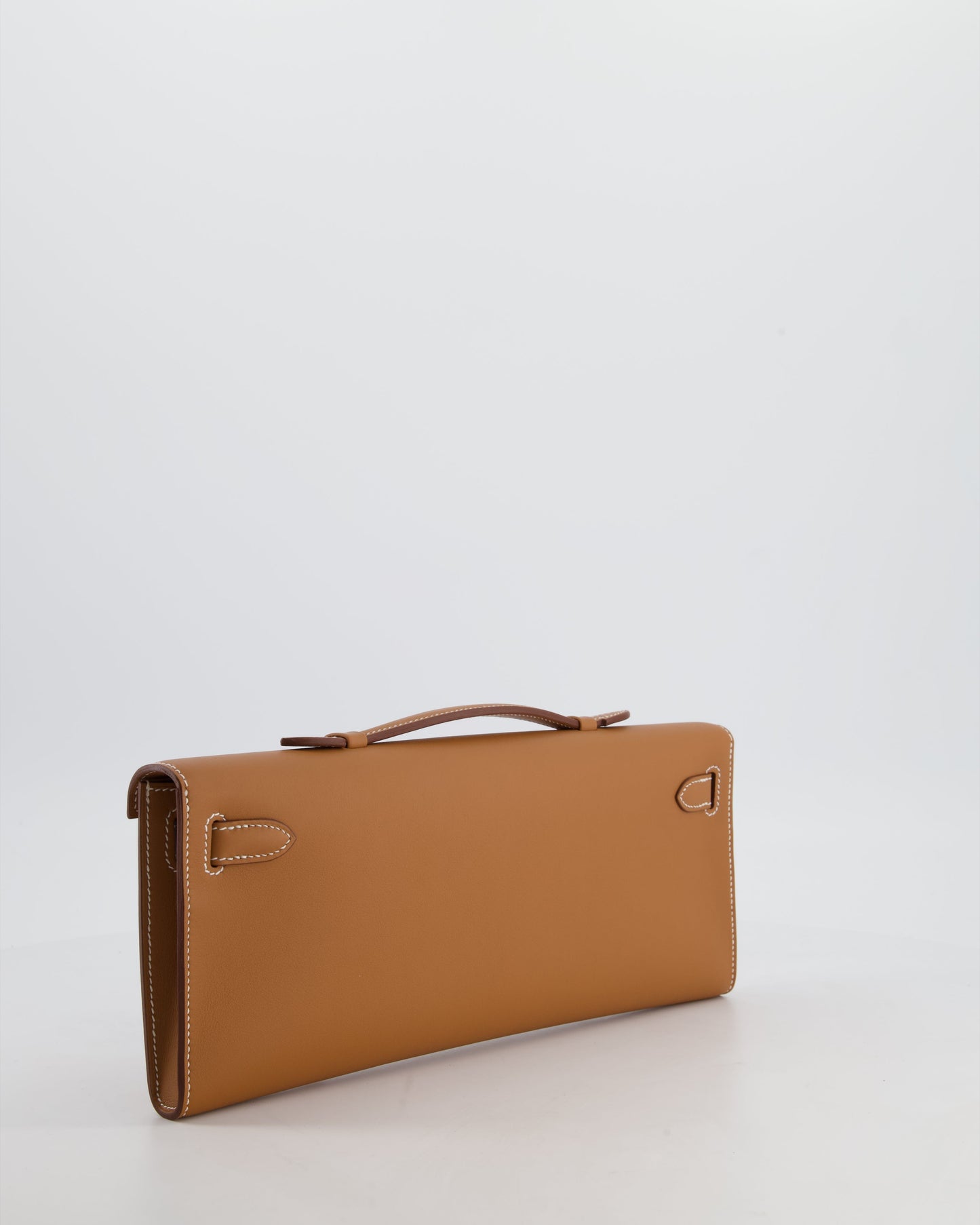 *HOT & RARE* Herm�s Kelly Cut Bag in Gold Swift Leather with Palladium Hardware