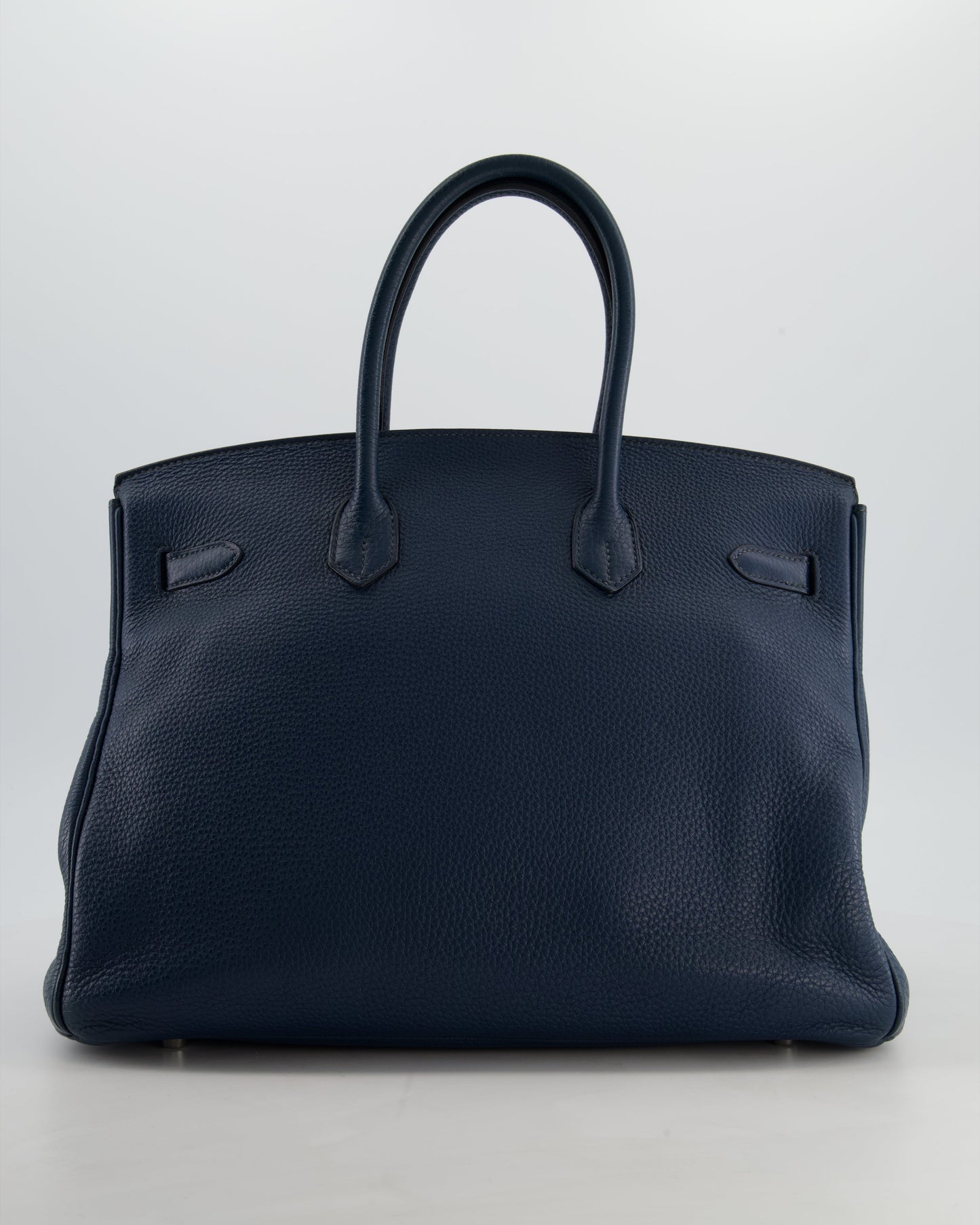 Hermès Birkin 35 in Blue Marine Togo Leather with Palladium Hardware