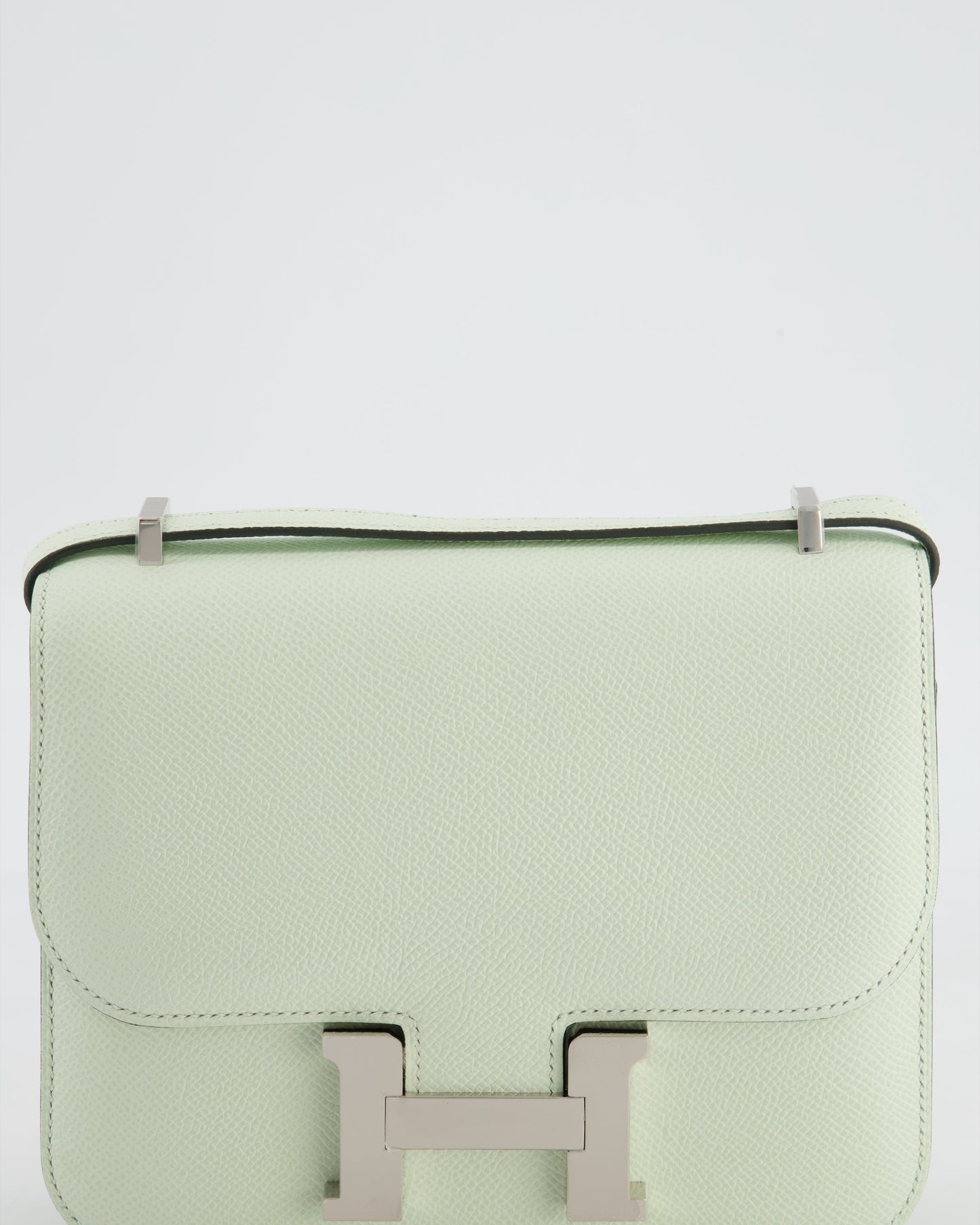 Hermès Constance III 18 Miroir Bag in Vert Fizz Epsom Leather with Palladium Hardware