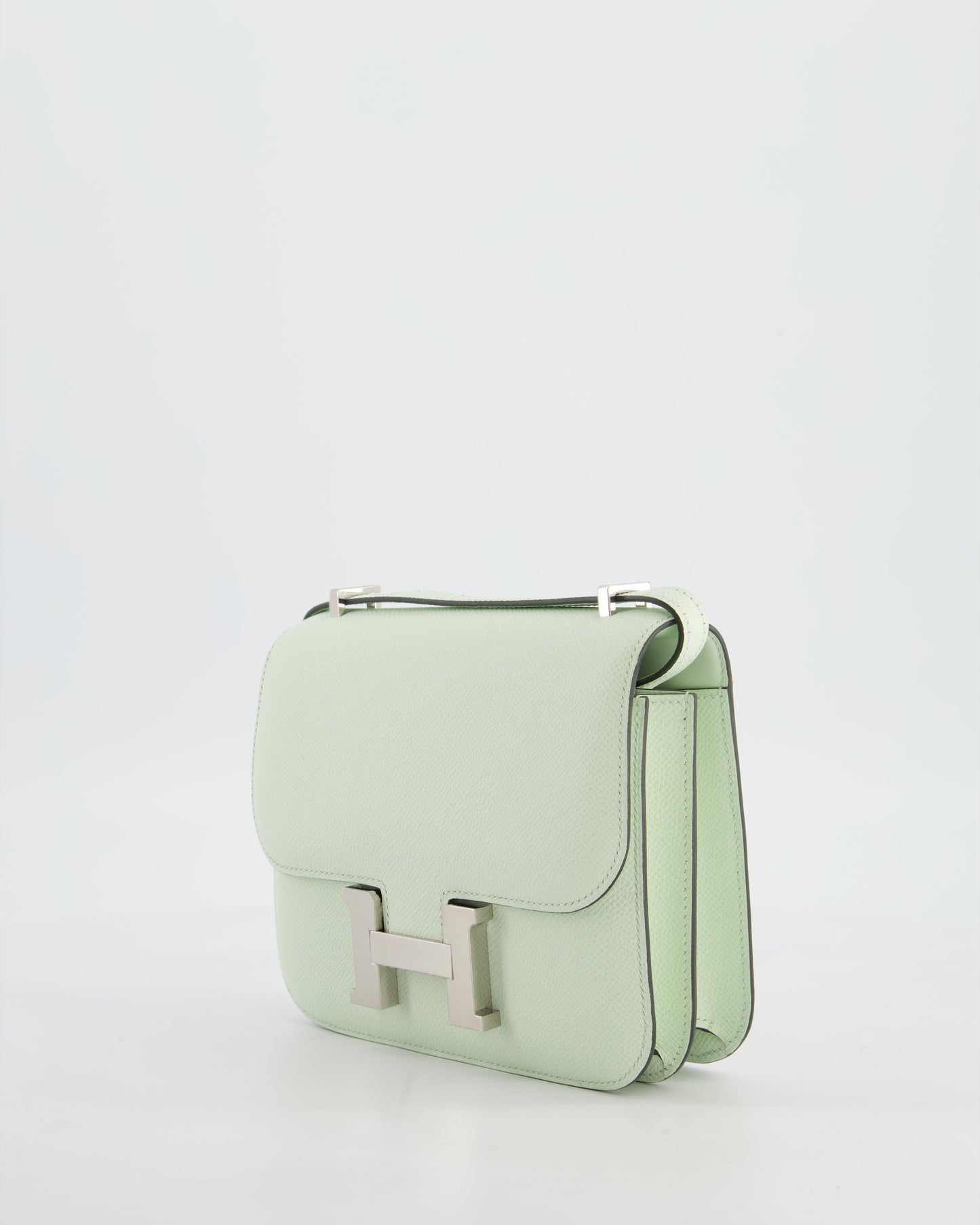Hermès Constance III 18 Miroir Bag in Vert Fizz Epsom Leather with Palladium Hardware