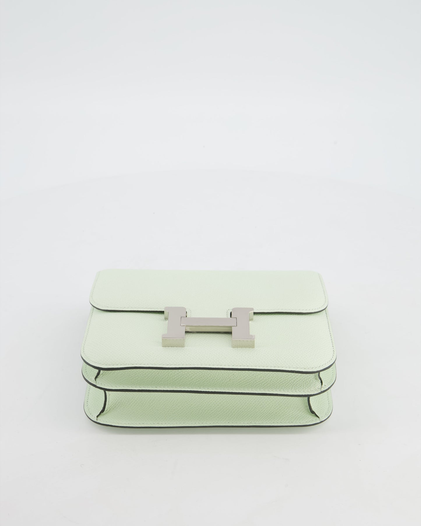 Hermès Constance III 18 Miroir Bag in Vert Fizz Epsom Leather with Palladium Hardware