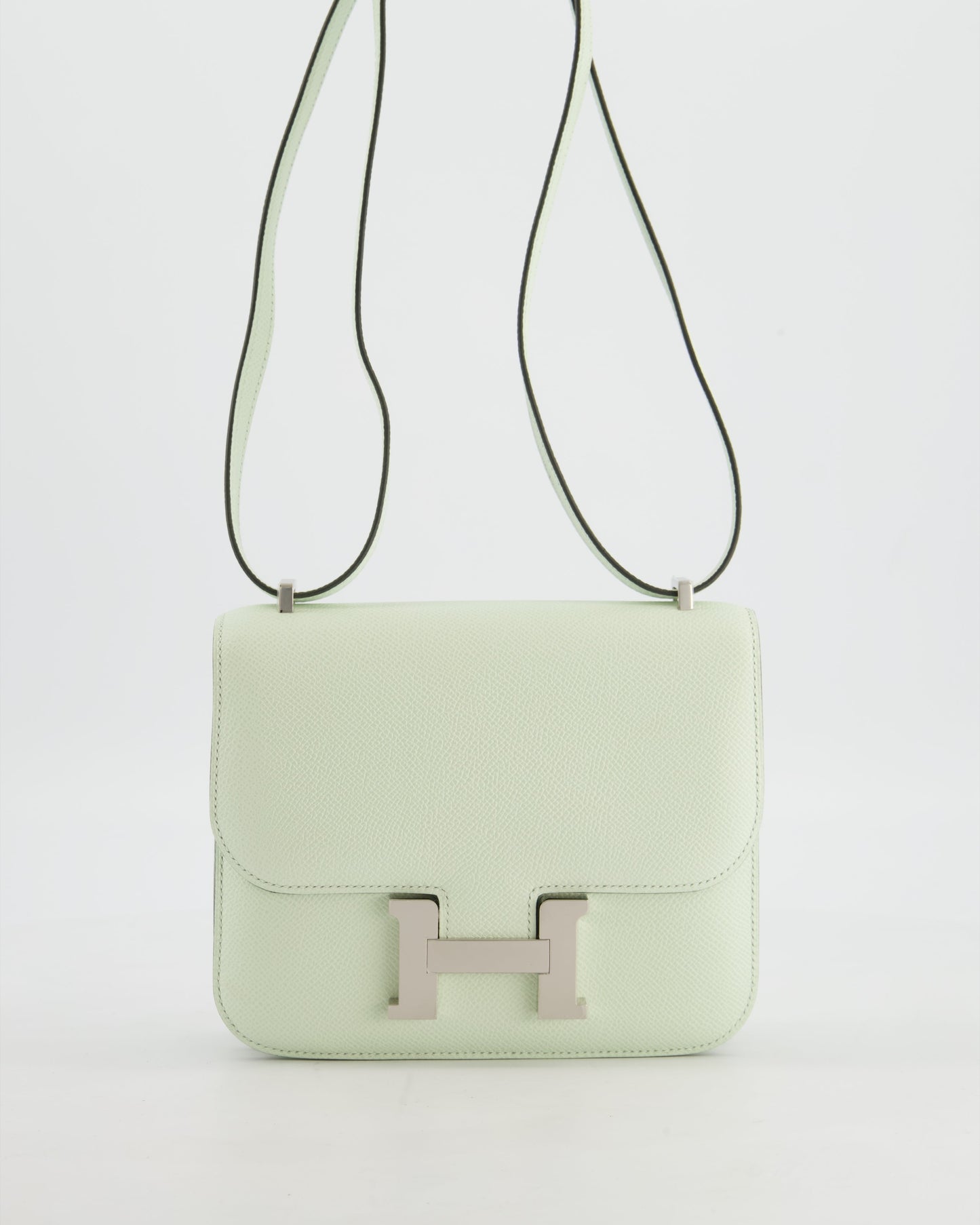 Hermès Constance III 18 Miroir Bag in Vert Fizz Epsom Leather with Palladium Hardware