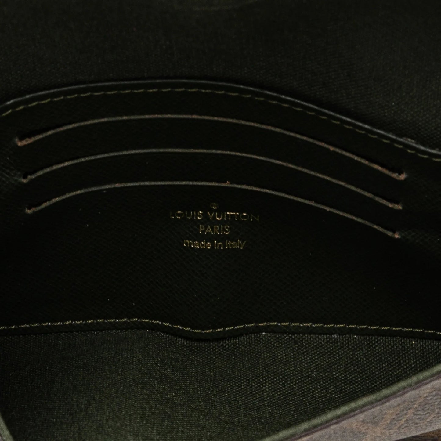 Brown Louis Vuitton Monogram Felicie Strap And Go Crossbody Bag