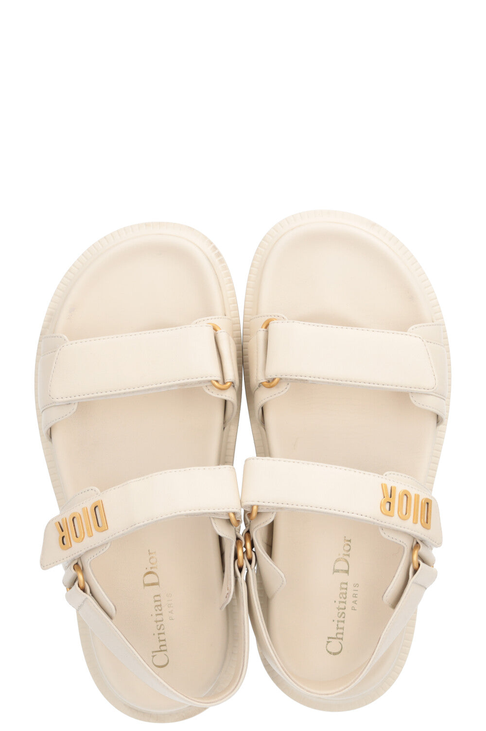 CHRISTIAN DIOR Dioract Flats White