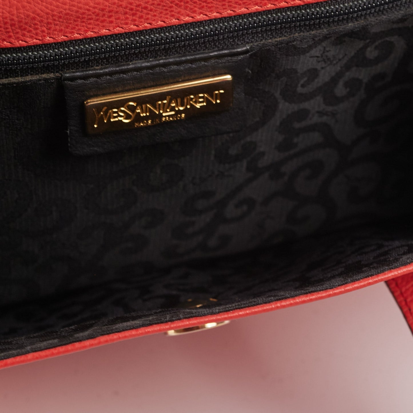 Saint Laurent   Red Shoulder Bag