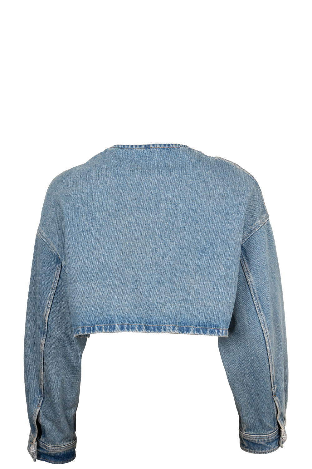 PRADA Triangle Logo Jacket Denim Blue
