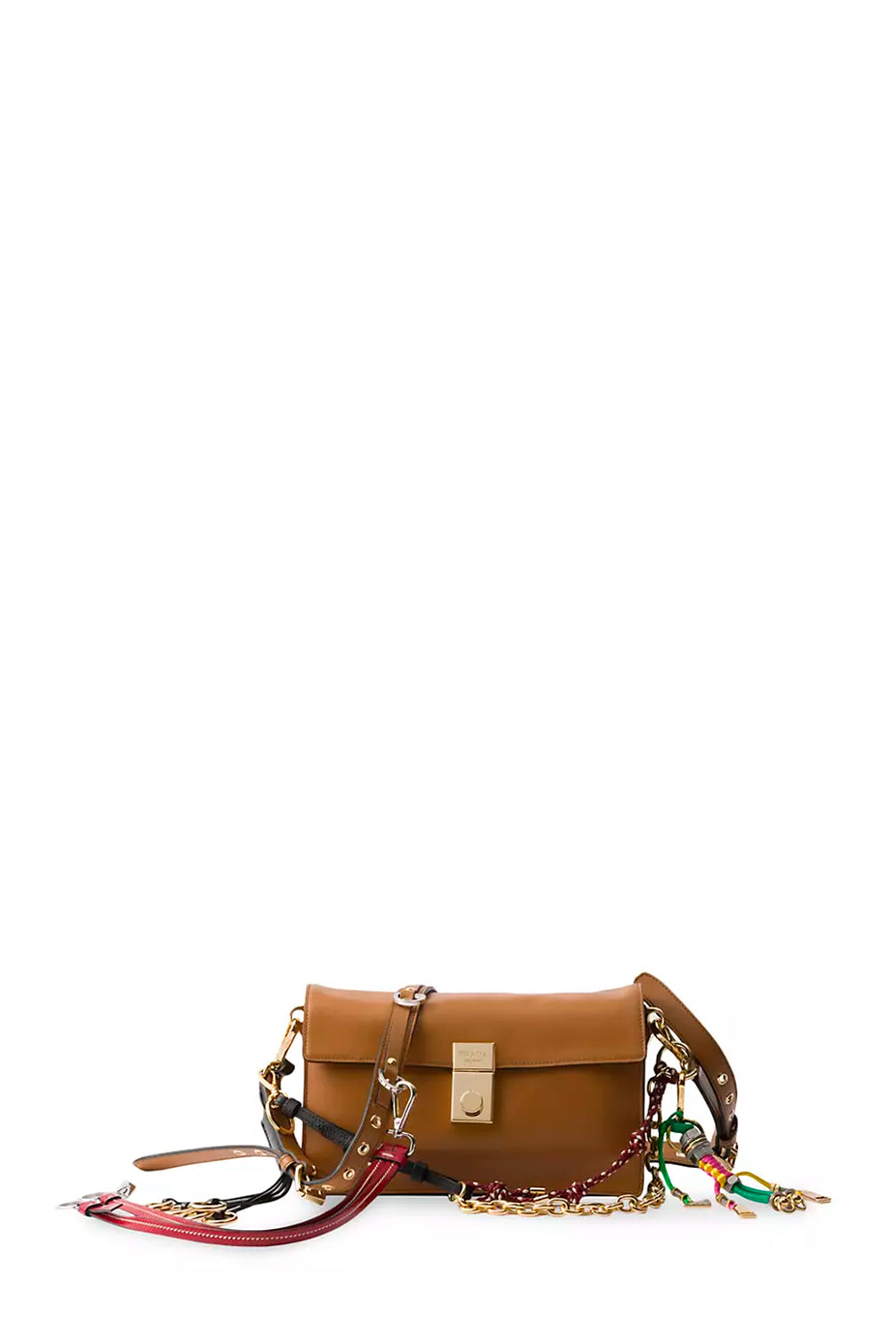Prada Soft Sound Small Leather Shoulder Bag