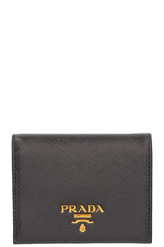 PRADA Wallet Small Saffiano Black