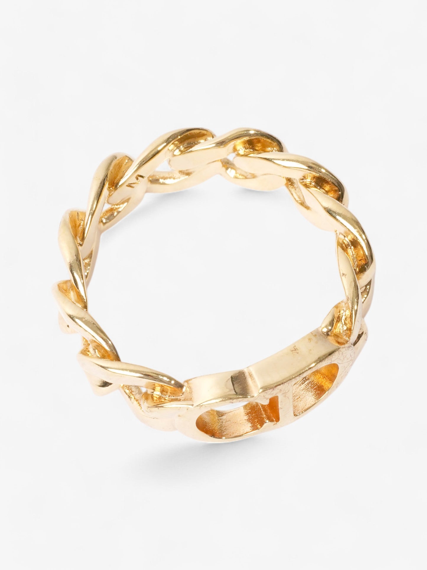 Christian Dior Danse  Etoile Ring Gold Base Metal Medium - 54mm