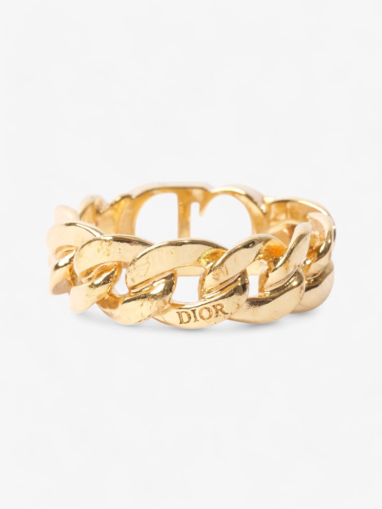 Christian Dior Danse  Etoile Ring Gold Base Metal Medium - 54mm