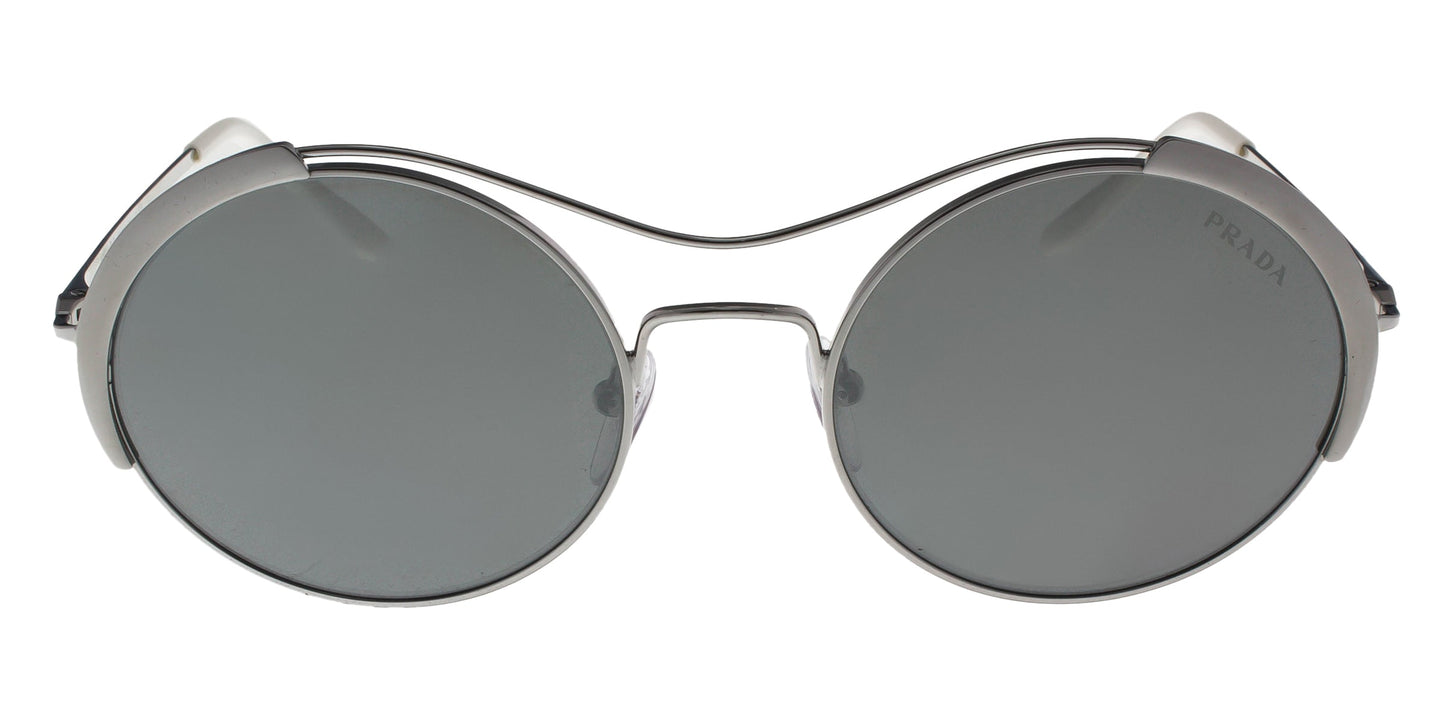Prada Gunmetal/Matte Gunmetal Oval PR55VS 402407 CONCEPTUAL Sunglasses