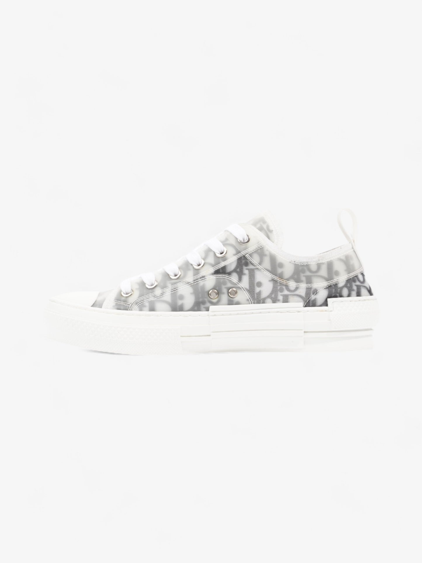 Christian Dior B23 Low-tops Grey Oblique  / White Mesh EU 40.5 UK 6.5